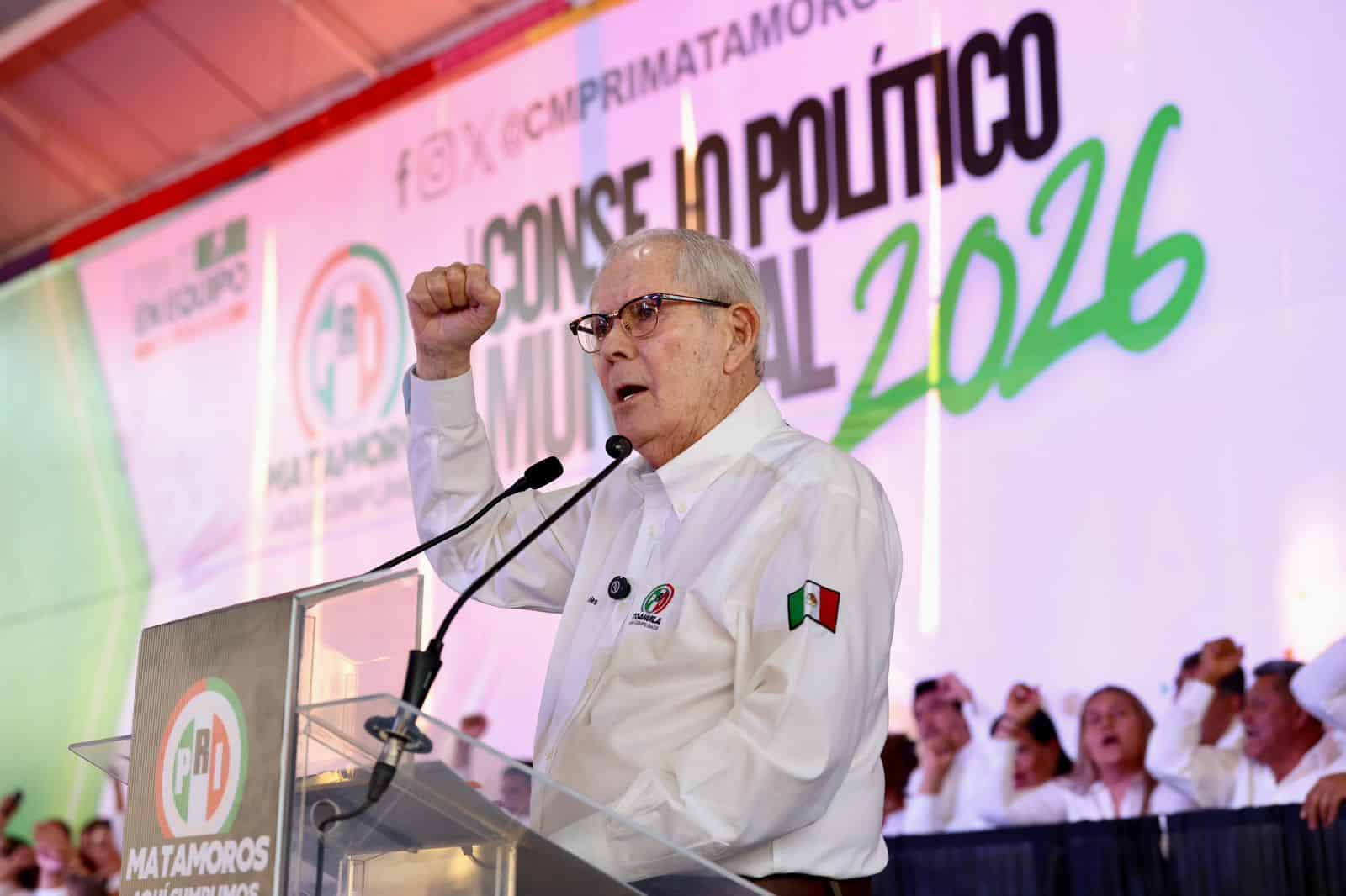 Carlos Robles reafirma compromiso del PRI en su aniversario: Coahuila