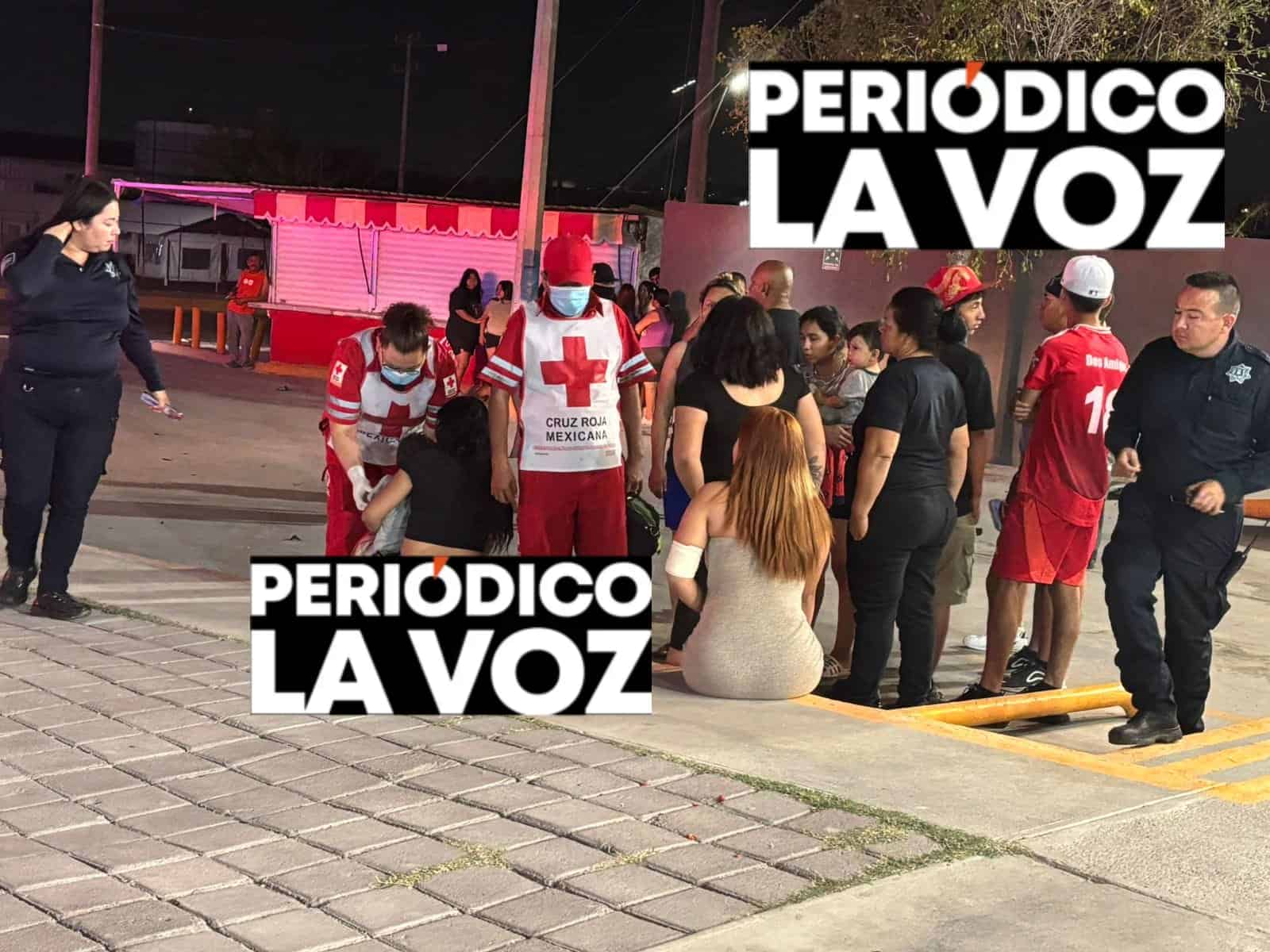 Brutal choque en Las Torres