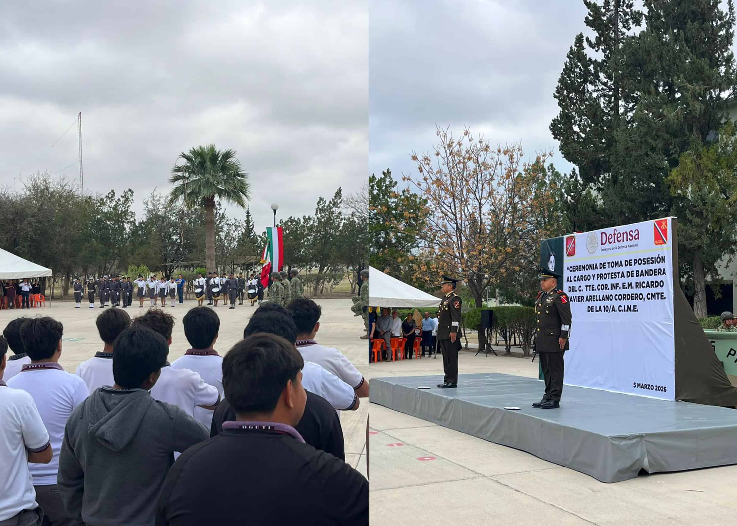 Presentan a nuevo mando militar en ceremonia c&iacute;vica en Ciudad Acu&ntilde;a