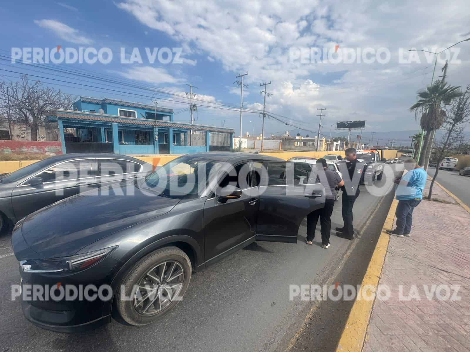 Frontera: choque por alcance moviliza a control de accidentes