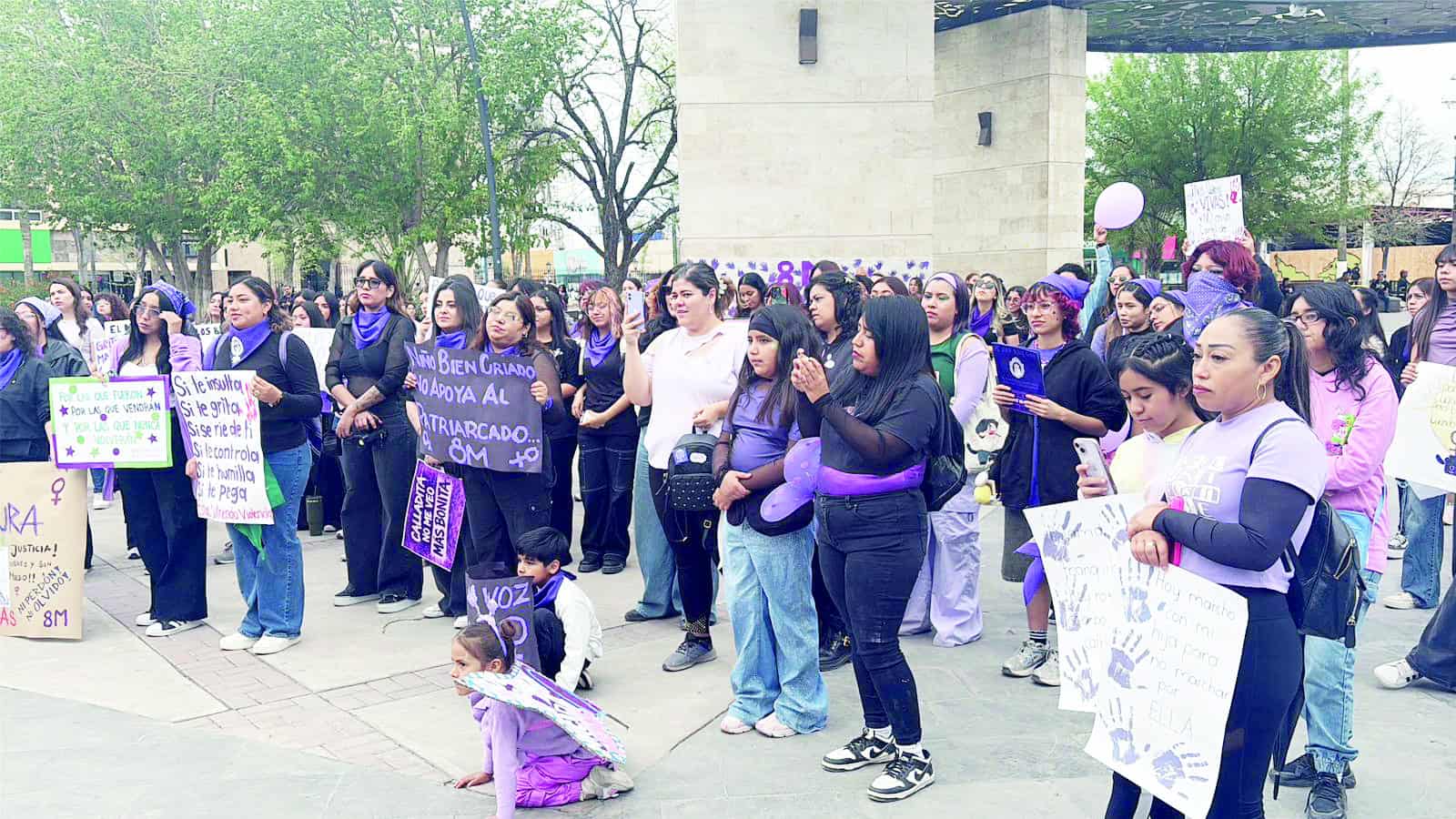 Marcha 8M en Monclova: mujeres exigen justicia y seguridad