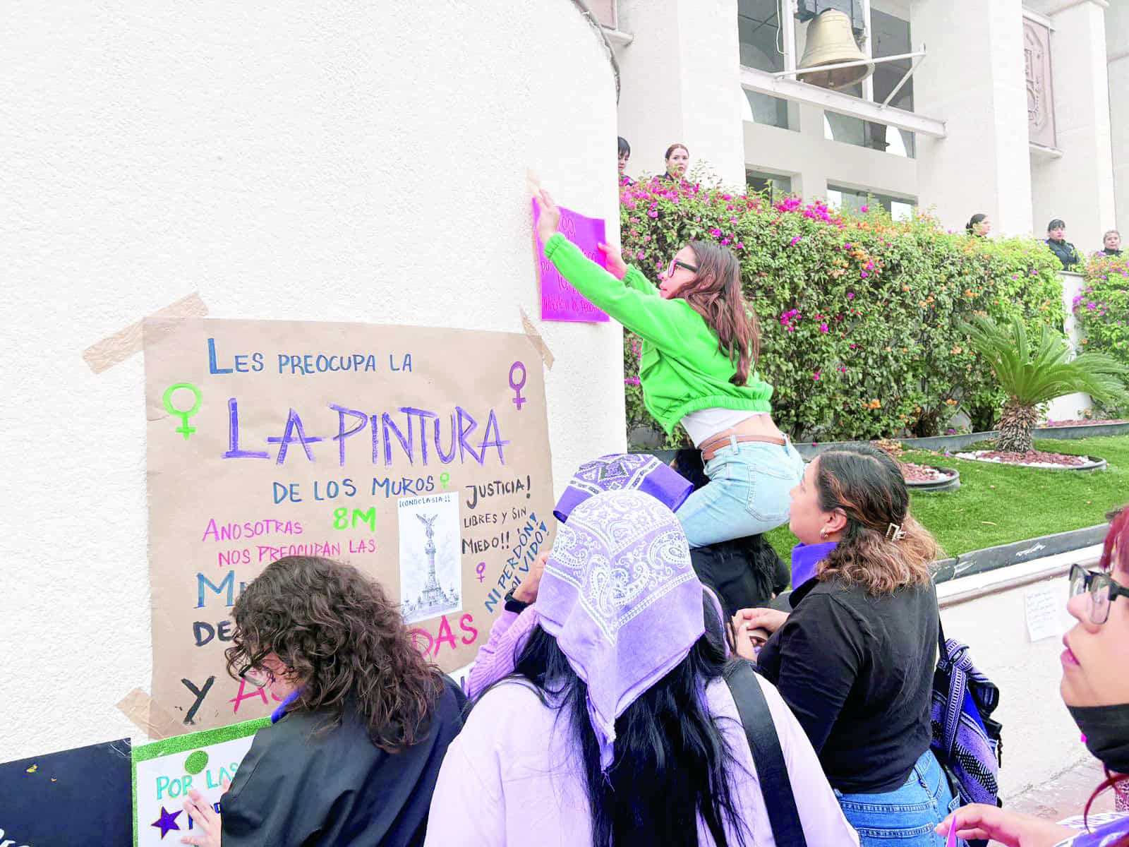 Marcha 8M en Monclova: mujeres exigen justicia y seguridad