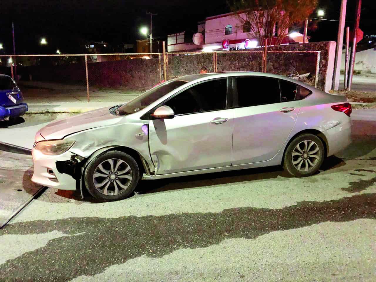 Luis Daniel provoca accidente en colonia Guadalupe de Monclova