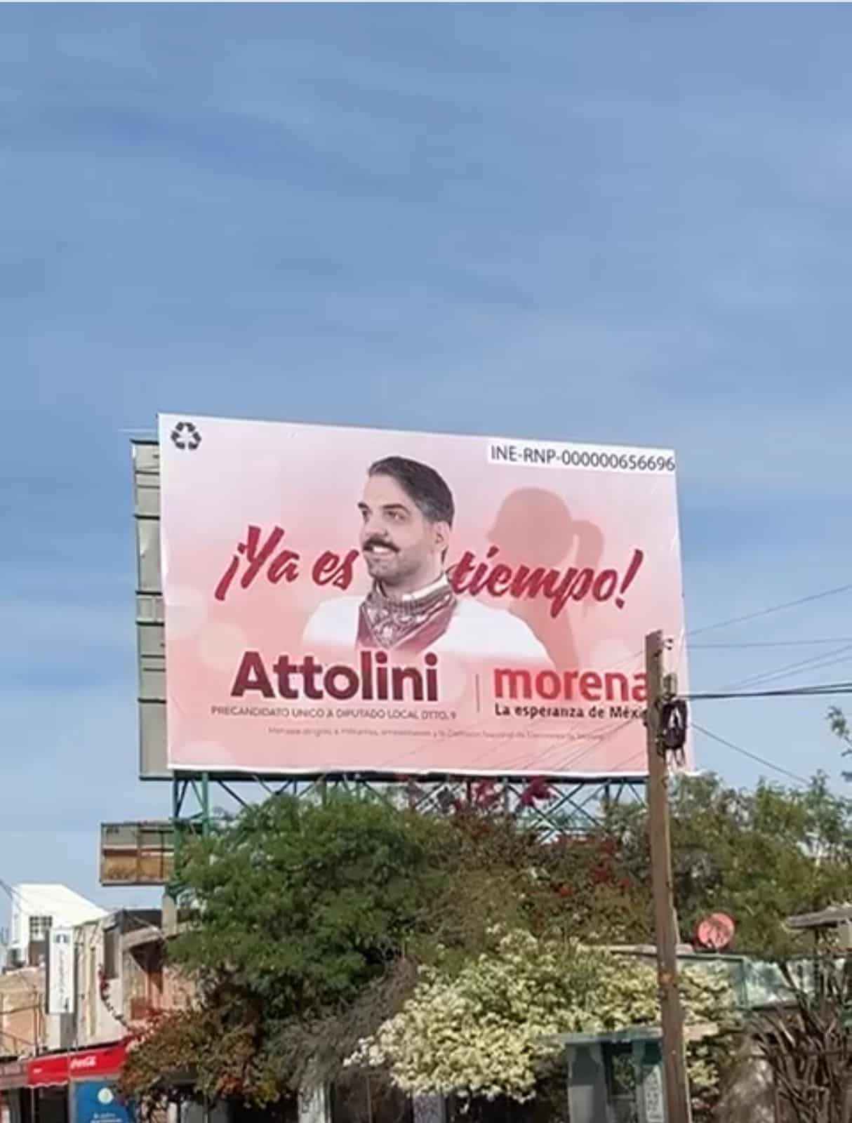 IEC ordena a Morena retirar propaganda de Claudia Sheinbaum en Coahuila