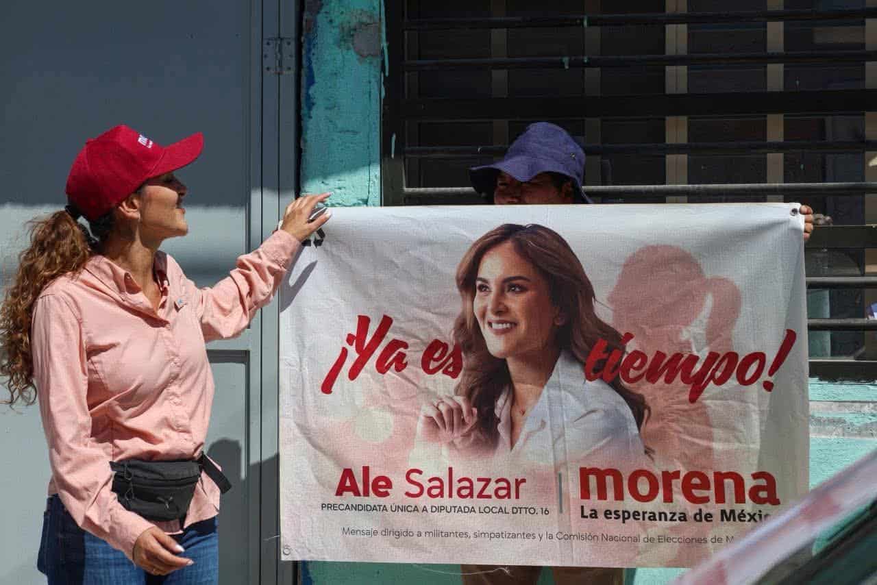 IEC ordena a Morena retirar propaganda de Claudia Sheinbaum en Coahuila