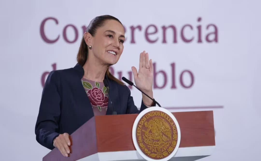Ni&ntilde;os interrumpen la ma&ntilde;anera y sorprenden a Claudia Sheinbaum con un grito: "&iexcl;Presidenta!"