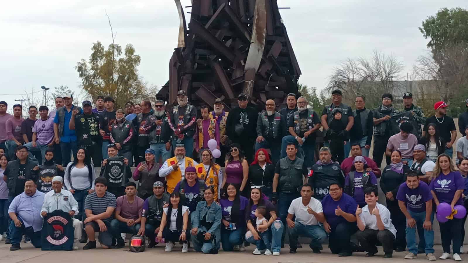 Juanita Gonz&aacute;lez encabeza rodada por la igualdad en Monclova