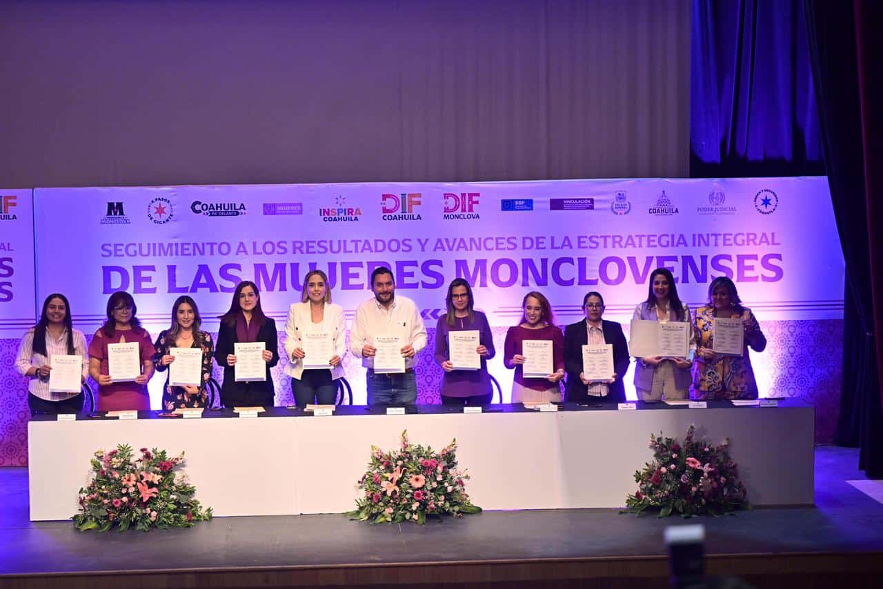 Carlos Villarreal encabeza reuni&oacute;n por el D&iacute;a Internacional de la Mujer en Monclova