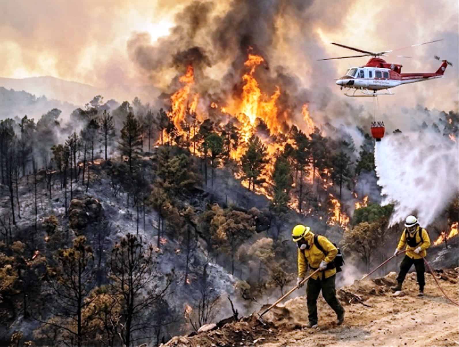 Brigadistas vigilan Sierra de Arteaga ante incendios forestales