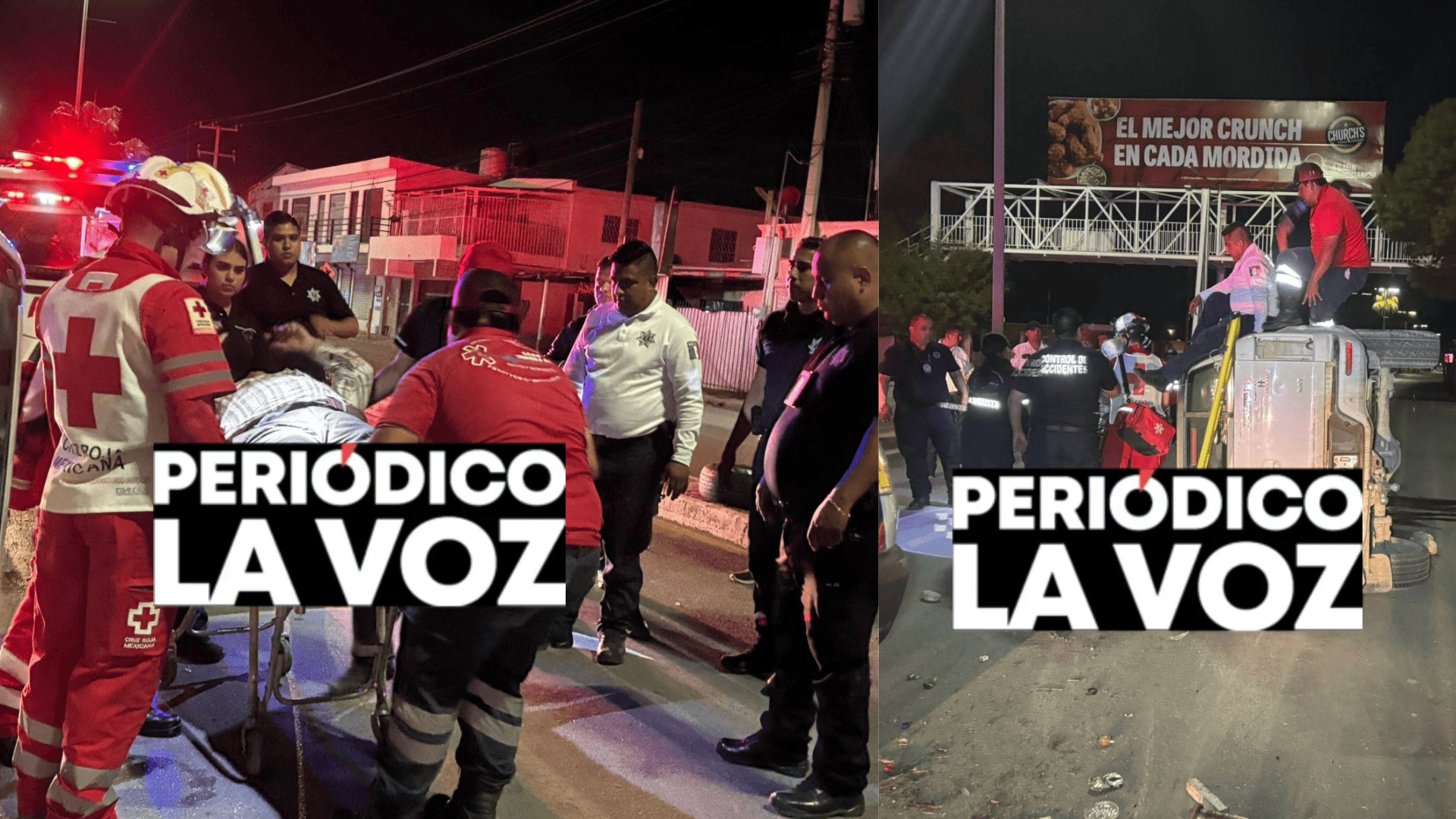 Agarr&oacute; banqueta de rampa   Vuelca abuelito  y queda atrapado