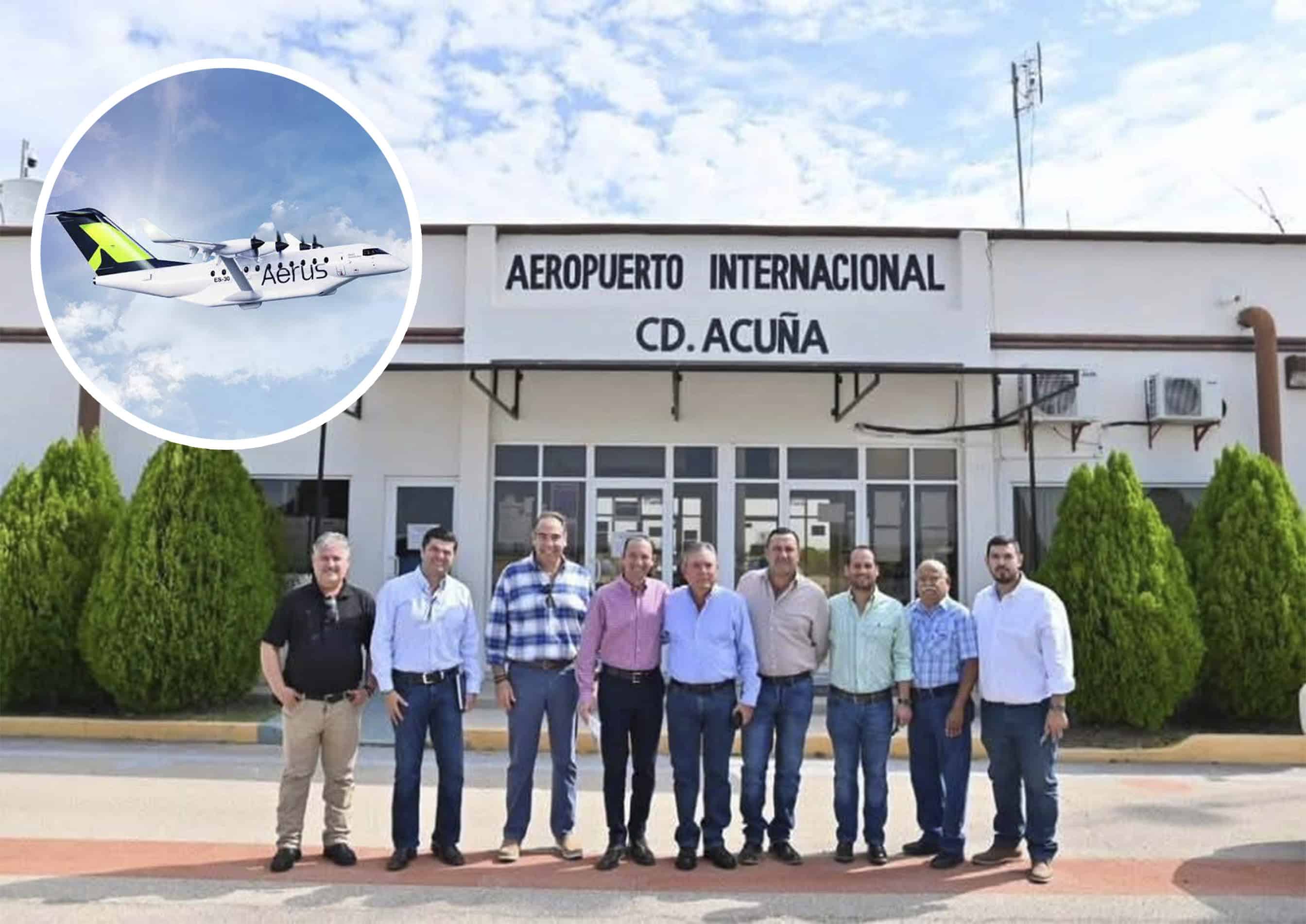 Alistan vuelos comerciales  en Ciudad Acu&ntilde;a para 2026