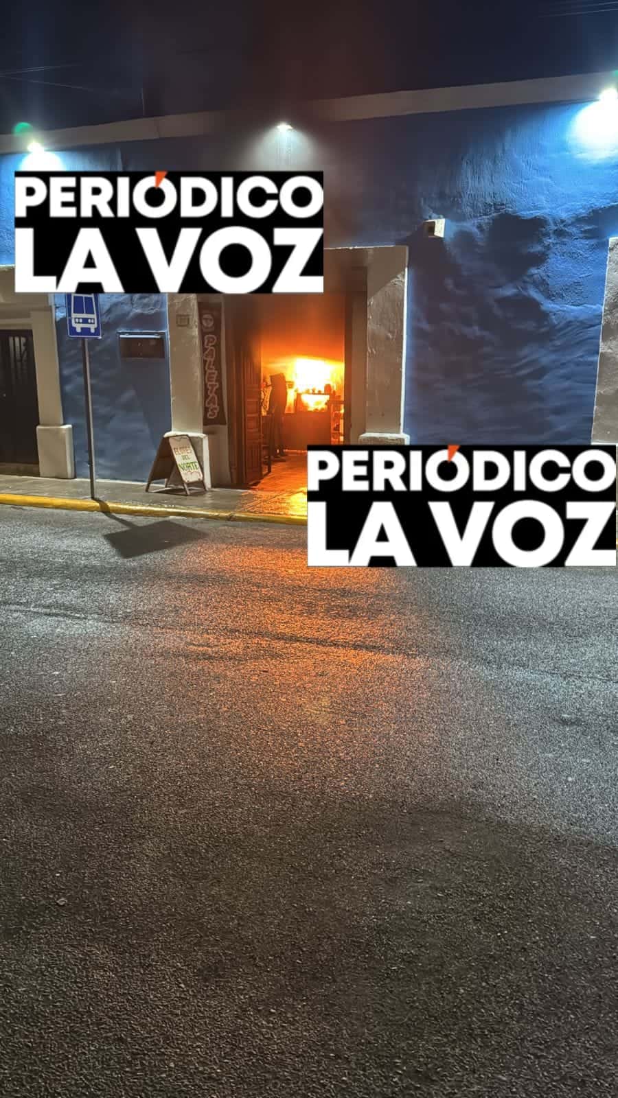 Arde negocio de elotes en Ci&eacute;negas