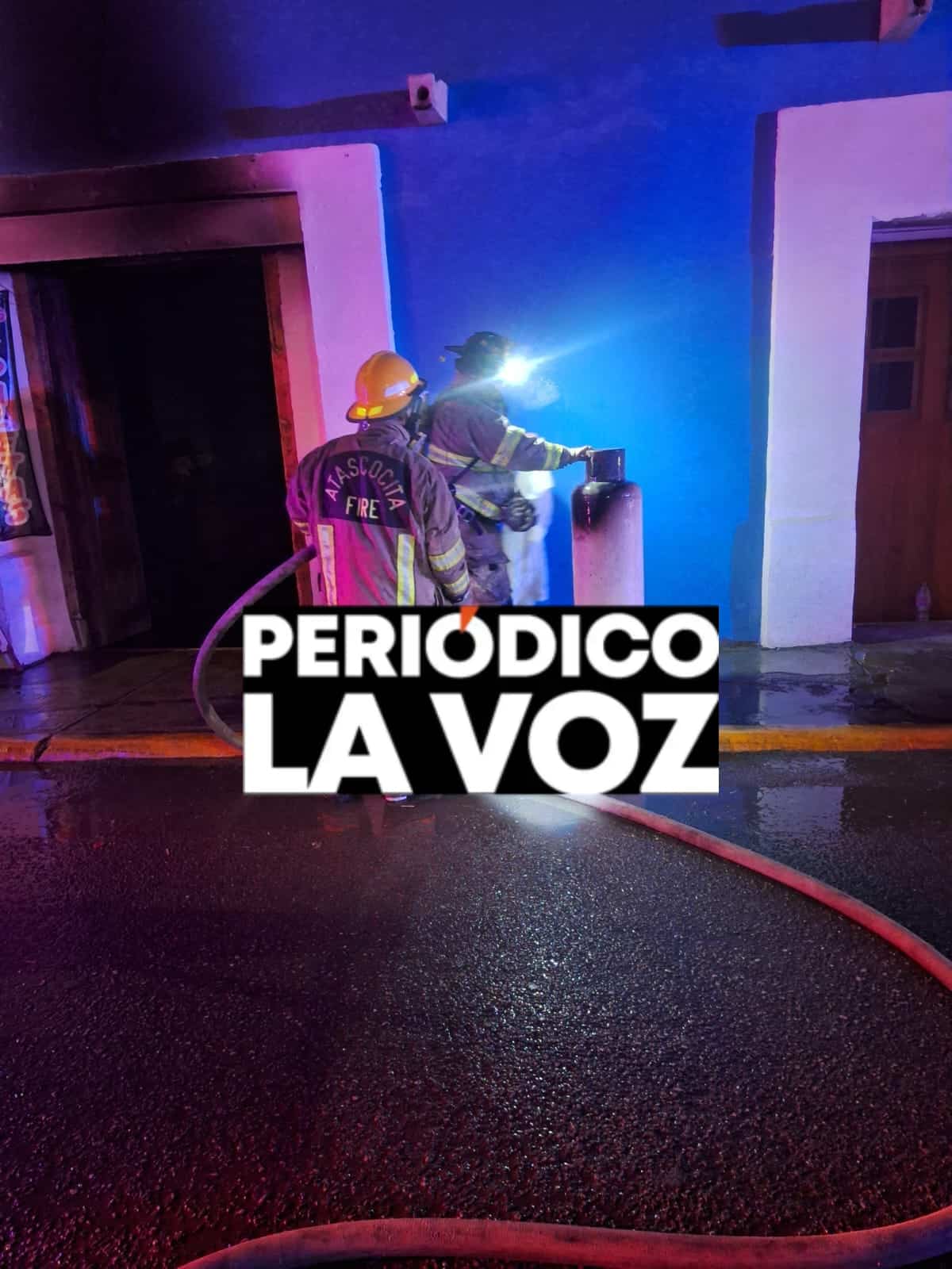 Arde negocio de elotes en Ci&eacute;negas