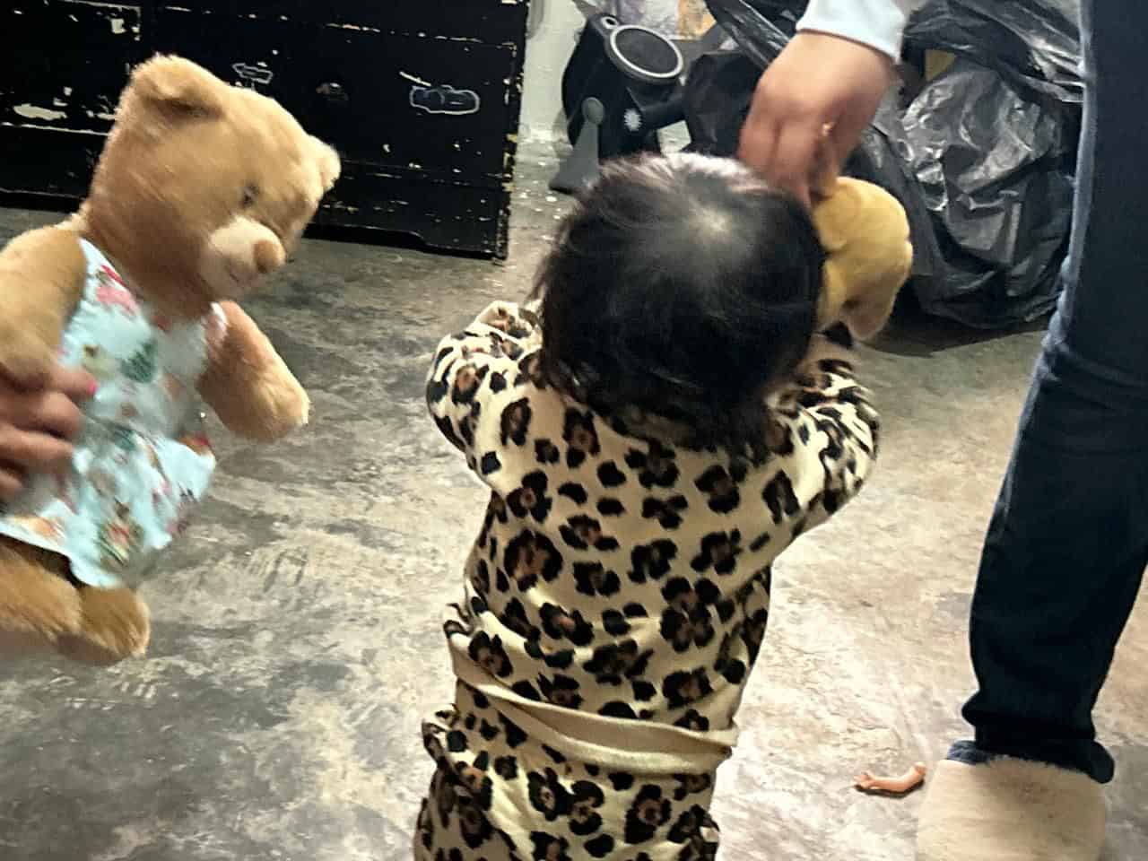 La beb&eacute; milagro Margarita vuelve a caminar en Frontera