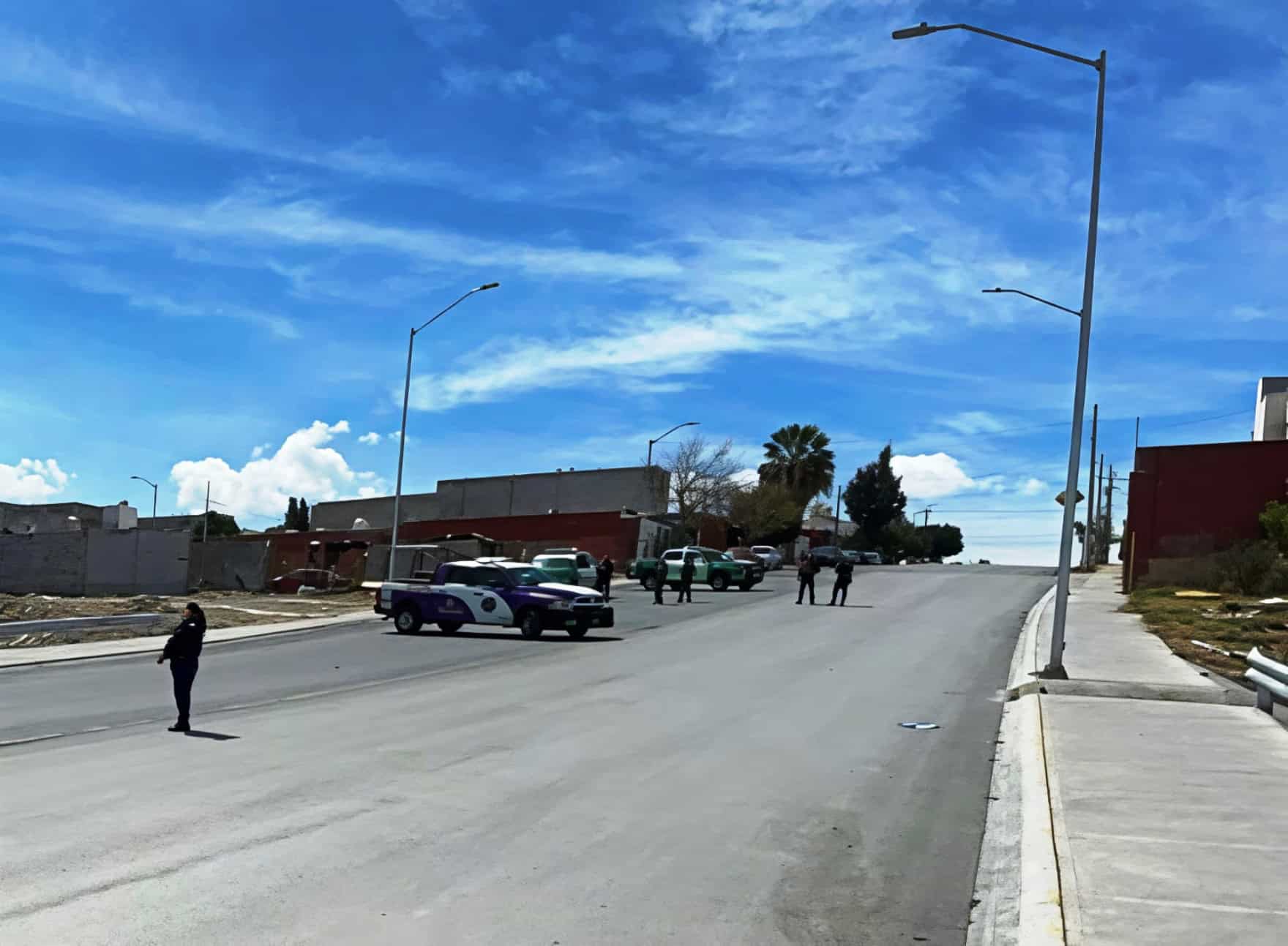 Operativo en Saltillo por agresi&oacute;n en vulcanizadora