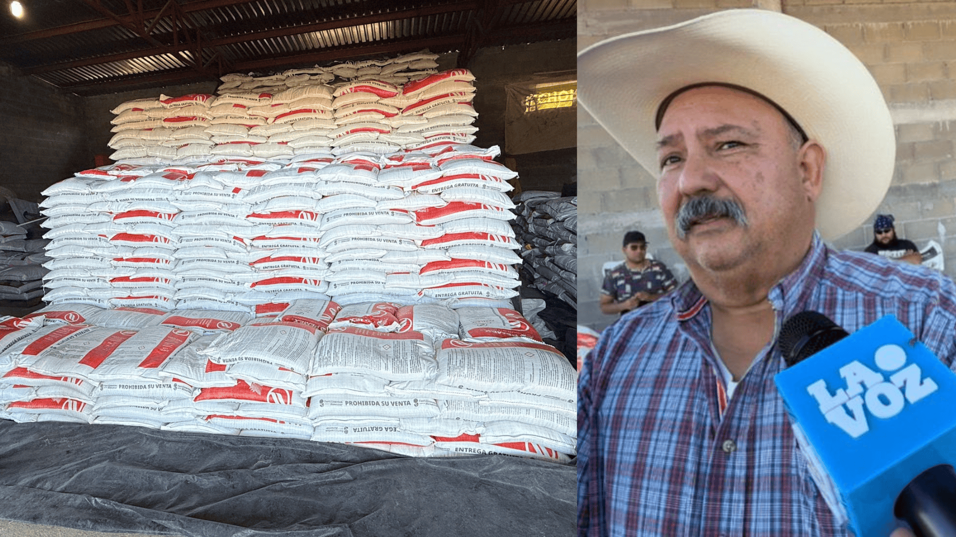 En el Municipio de M&uacute;zquiz   Entregan 60 toneladas de  Fertilizantes a ejidatarios