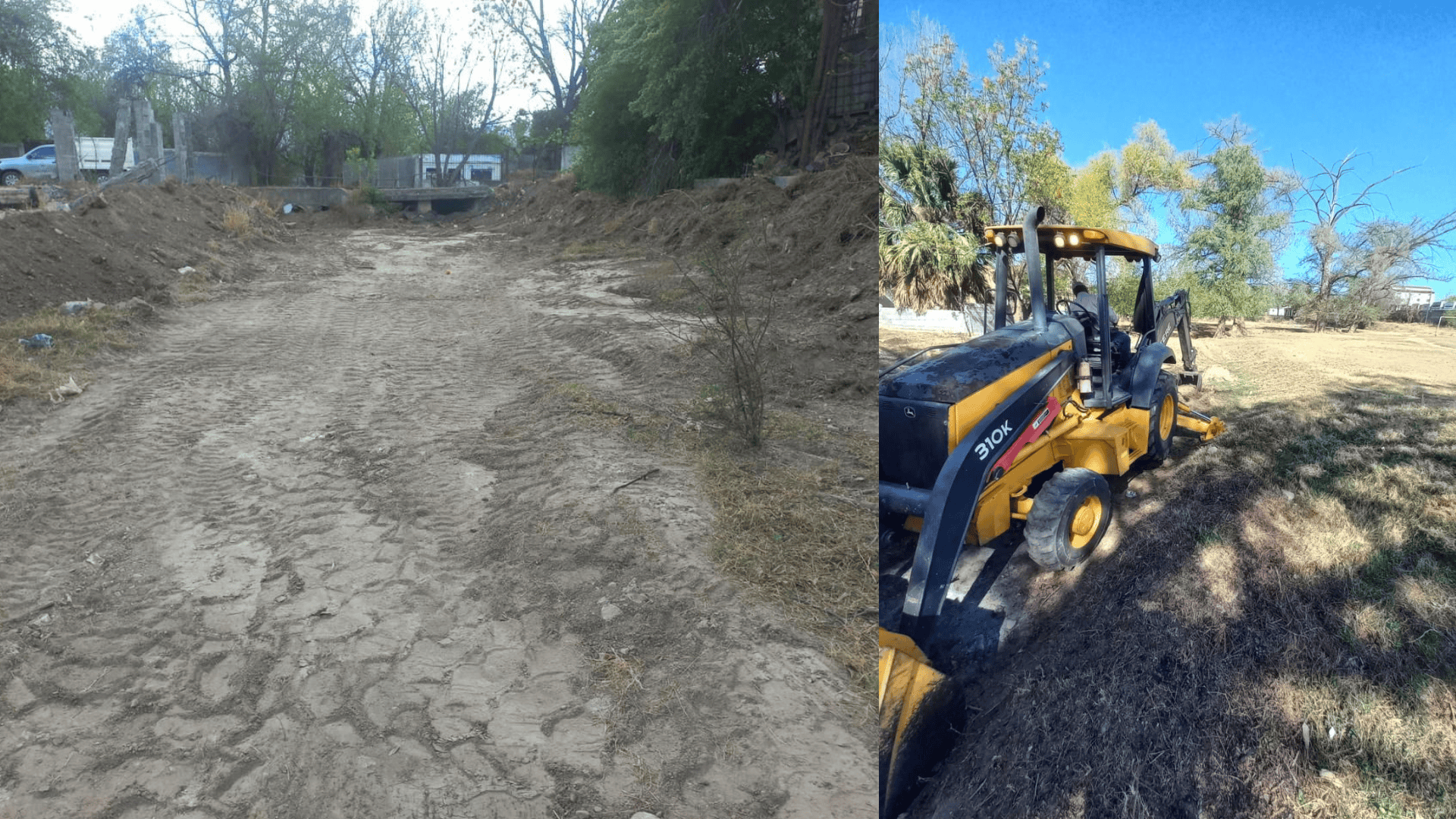 M&uacute;zquiz trabaja en limpieza de arroyos para proteger a la ciudadan&iacute;a