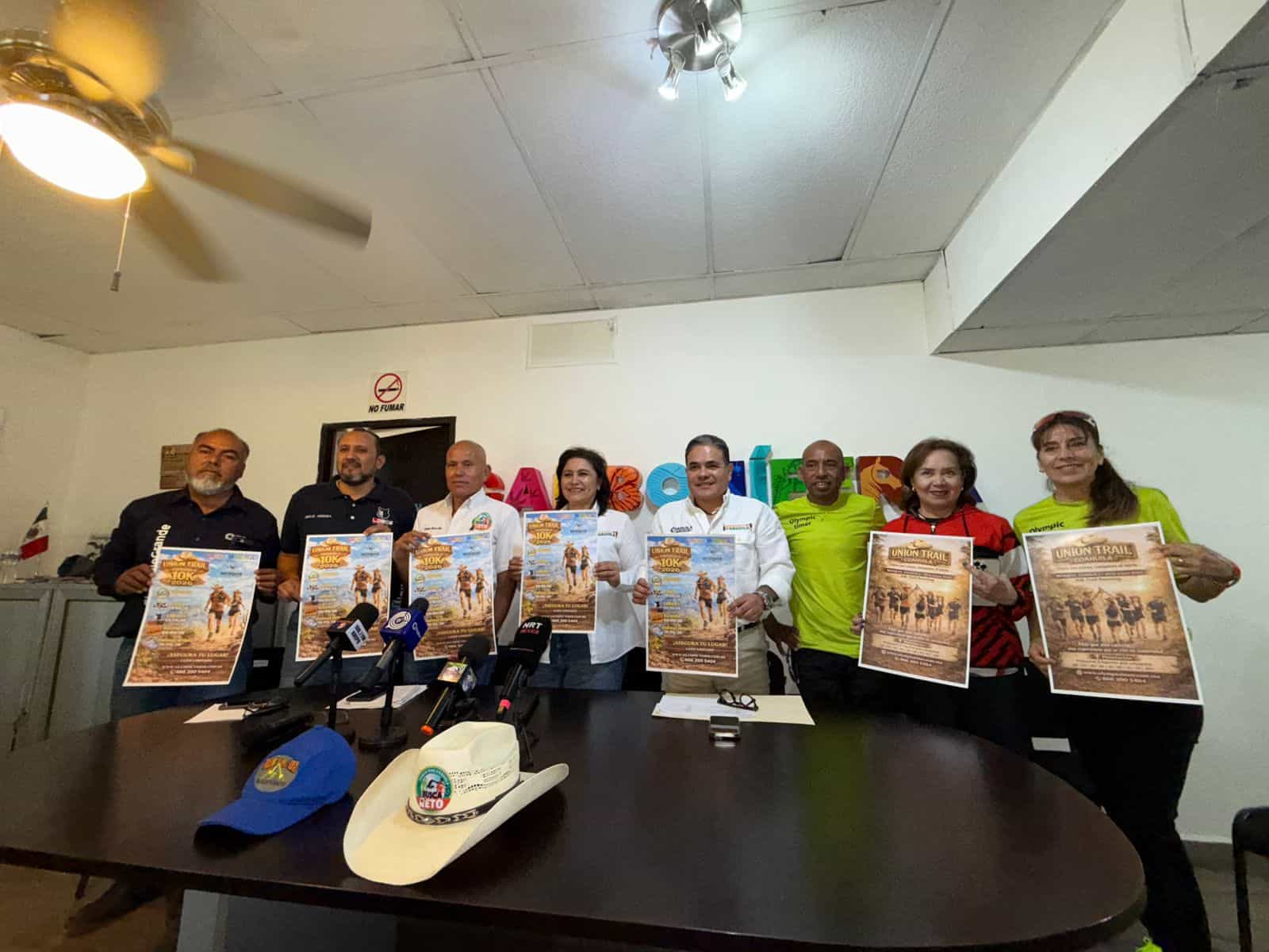 Presentan 1&ordf;. Edici&oacute;n del 10K Uni&oacute;n Trail Coahuila 2026