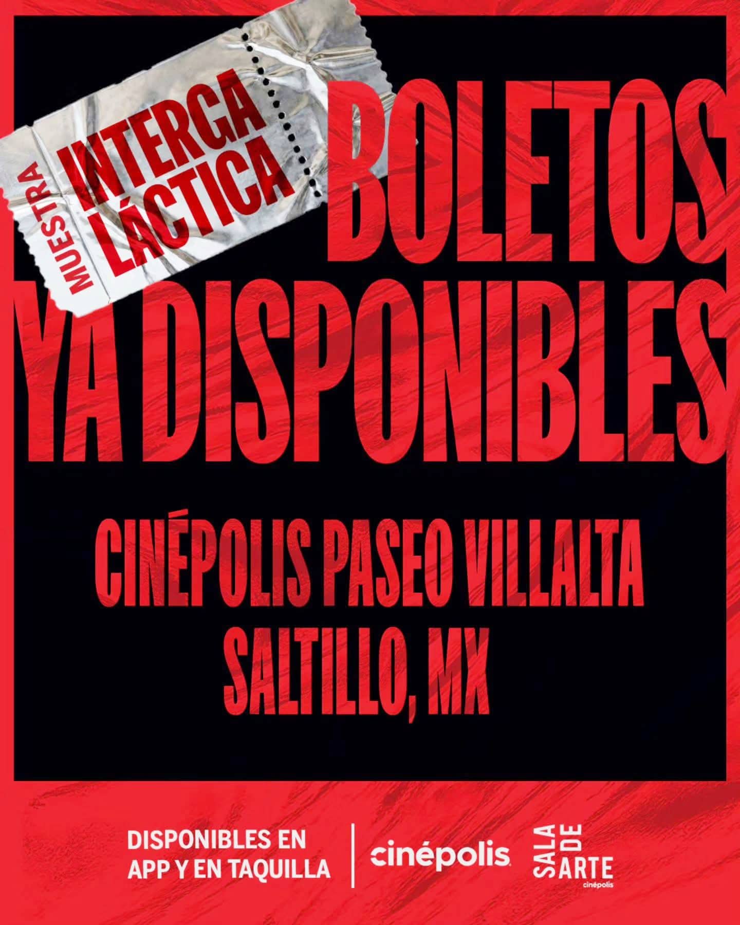 Muestra Intergal&aacute;ctica: cine internacional llega a Saltillo del 12 al 17 de marzo