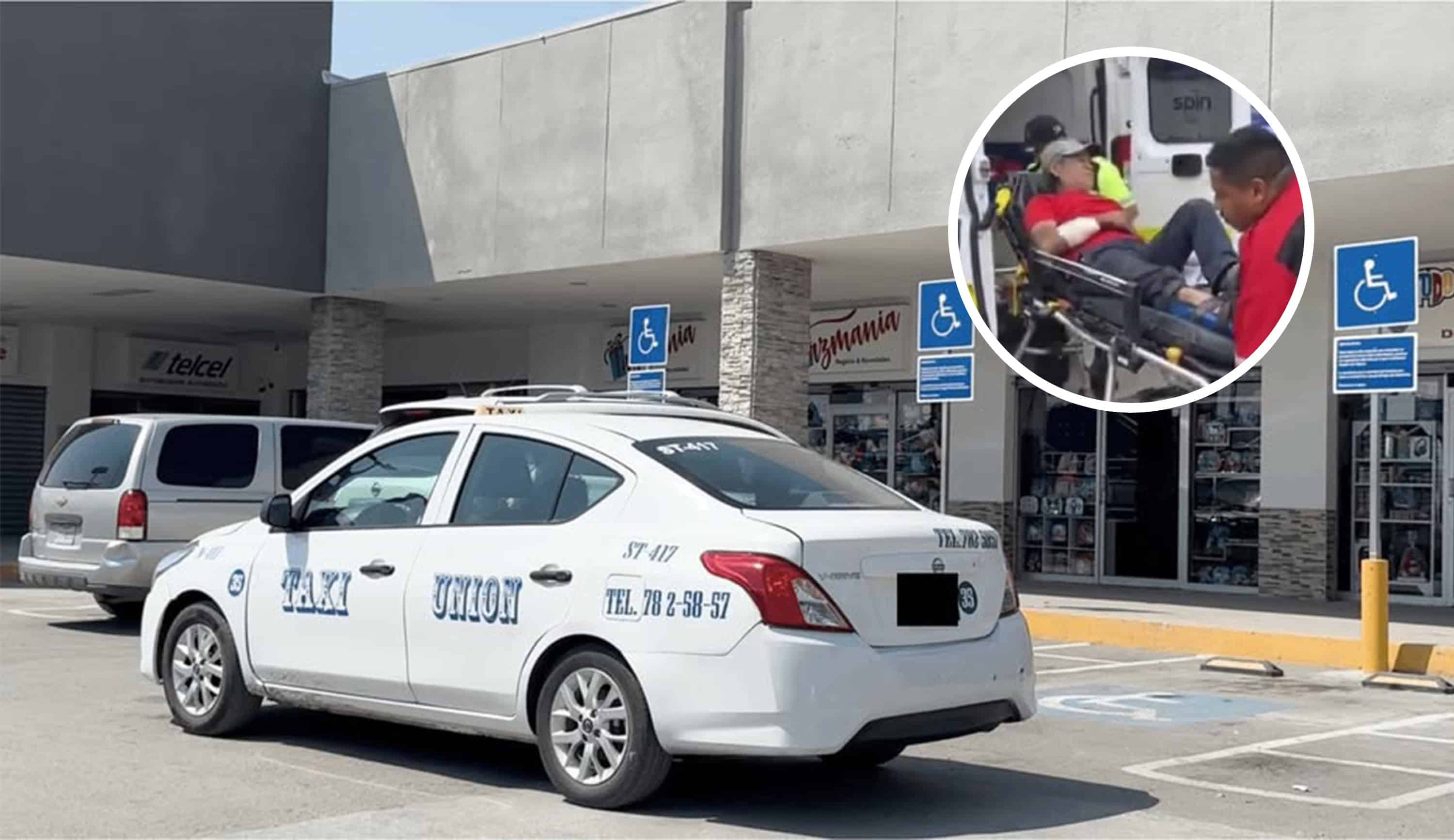 Investigan a taxista tras atropellar a peat&oacute;n frente al SAT en Piedras Negras