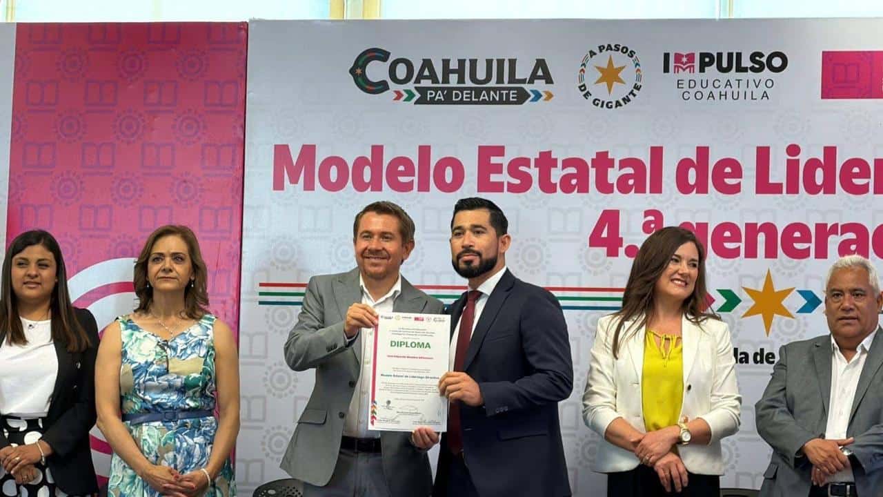 Fortalecen el liderazgo educativo en Coahuila: m&aacute;s de 550 directores concluyen diplomado especializado