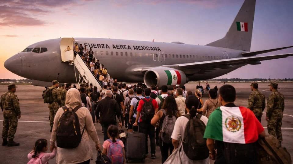 Gobierno de M&eacute;xico evac&uacute;a a m&aacute;s de mil ciudadanos en Medio Oriente