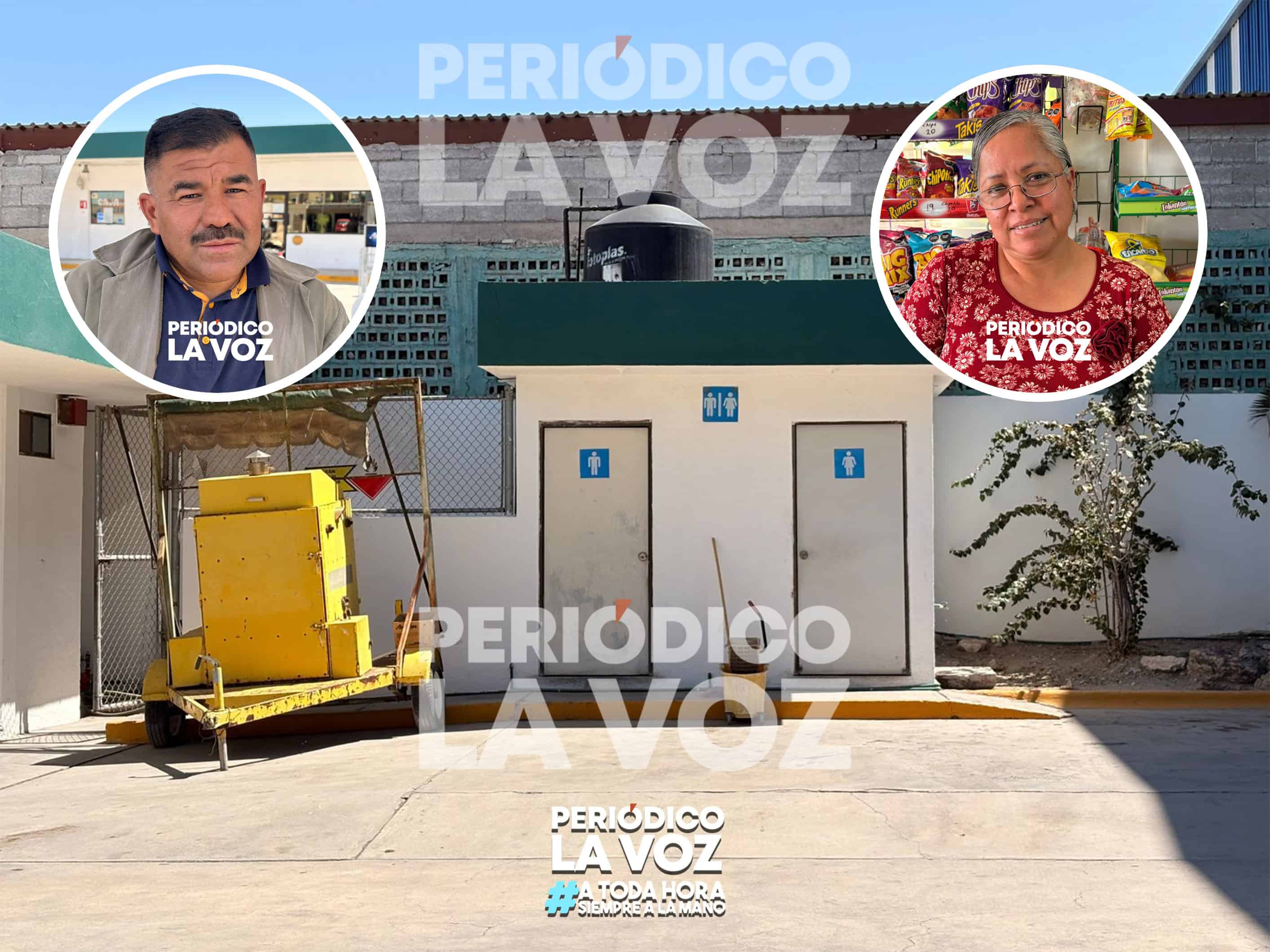 Joven da a luz en ba&ntilde;o de gasolinera; vecina y despachador la auxilian