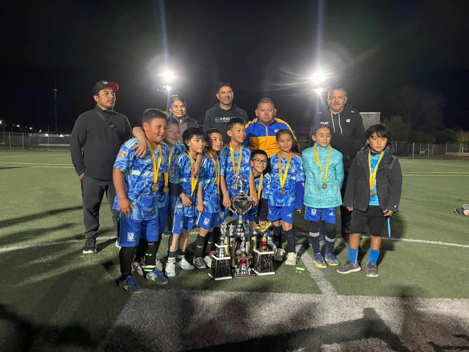 Academia Tigres se corona campe&oacute;n en Liga Infantil de Nava