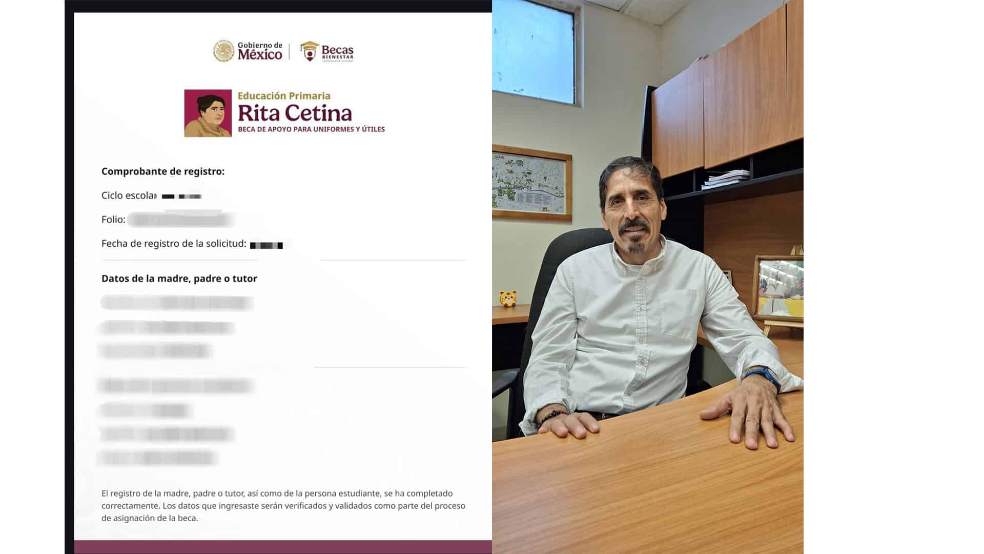Padres afectados por fraude en beca Rita Cetina reciben apoyo de Leonardo Rodr&iacute;guez