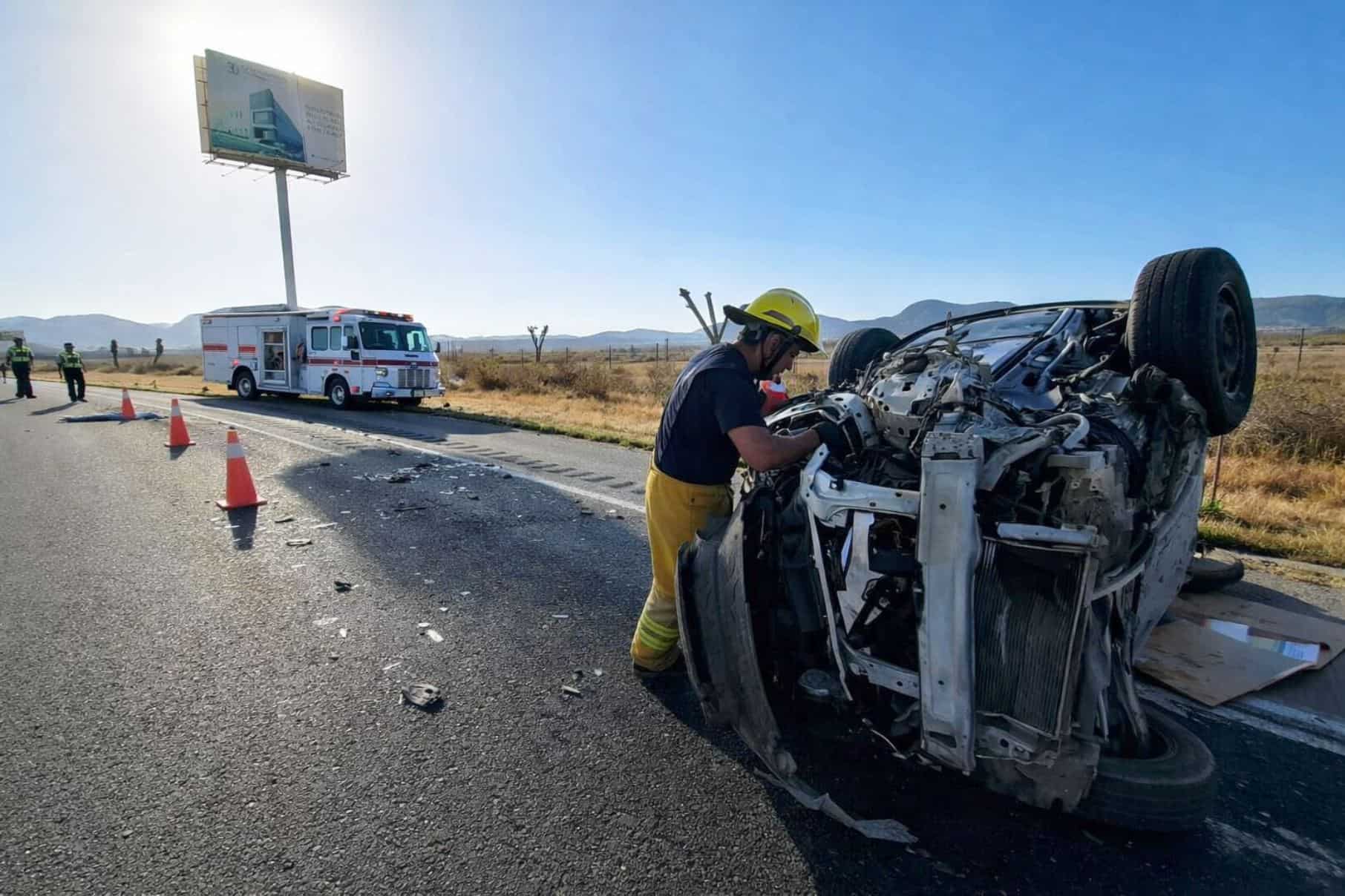 Fatal accidente en libramiento Norponiente de Ramos Arizpe deja una persona fallecida