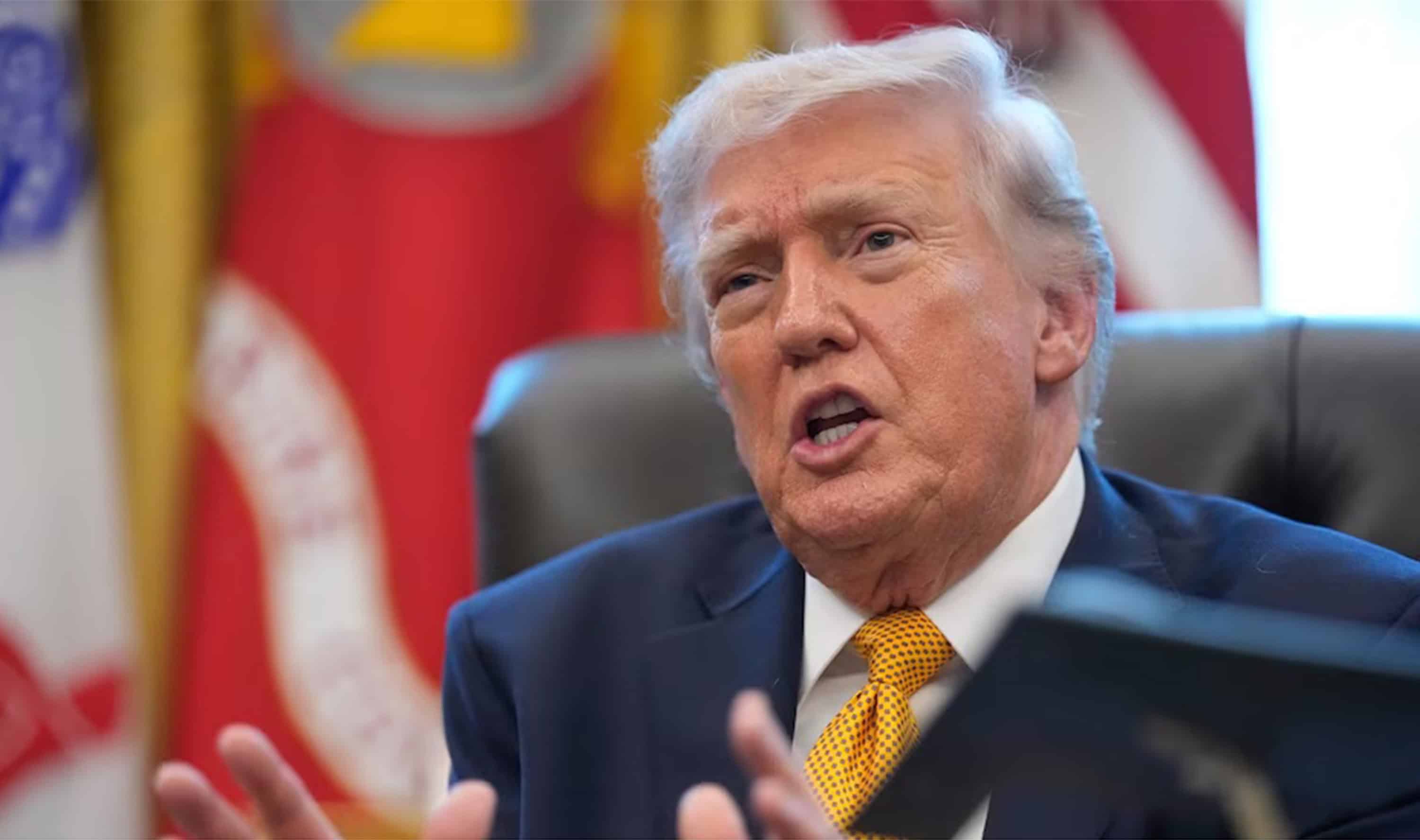 Trump arremete contra la OTAN y descarta su apoyo en Medio Oriente