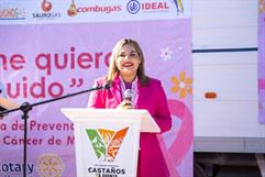 Yesica Sifuentes lanza campaña de mastografías gratuitas en Castaños