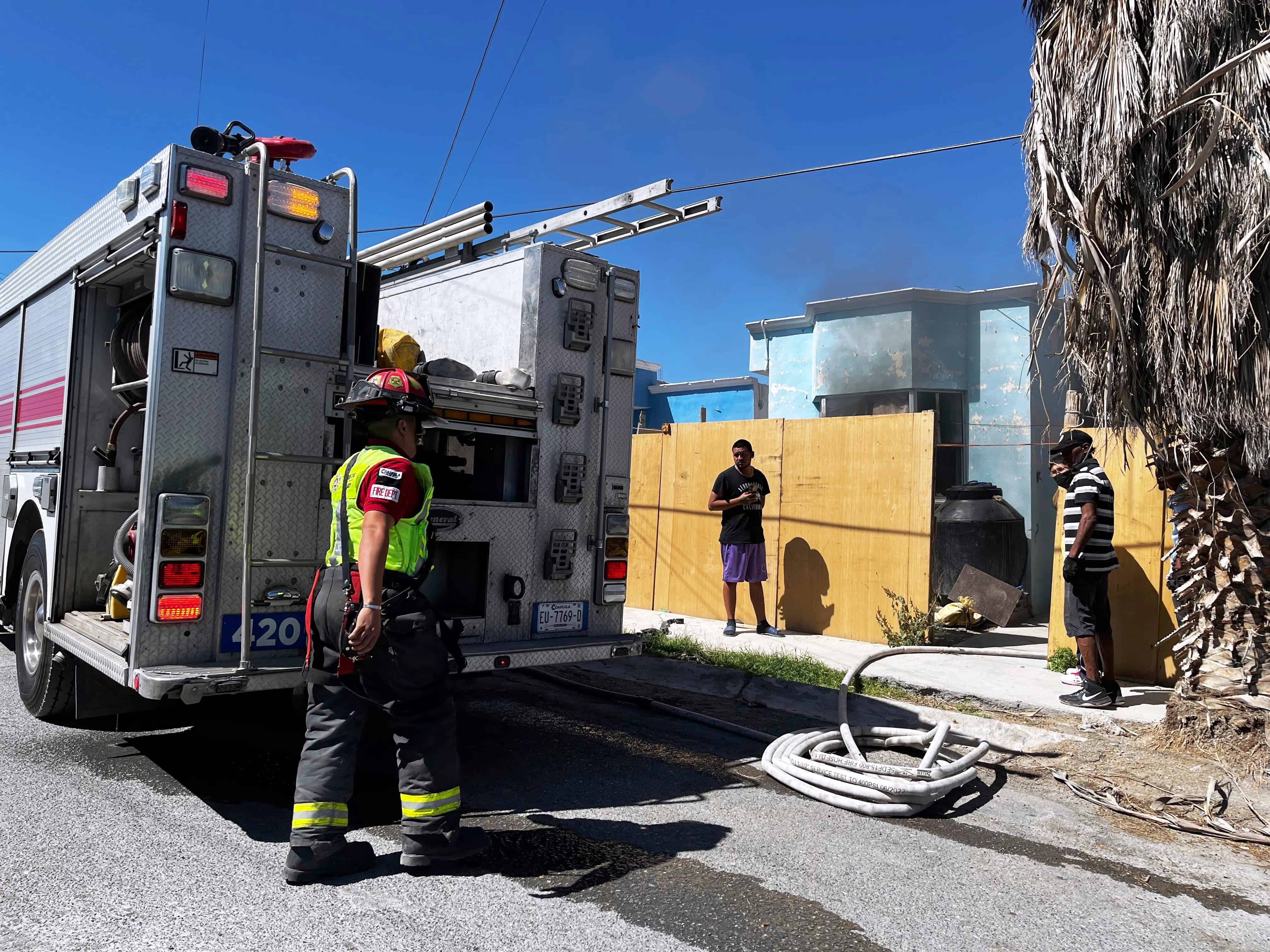 Incendio en Casa de Ramos Arizpe sin Heridos