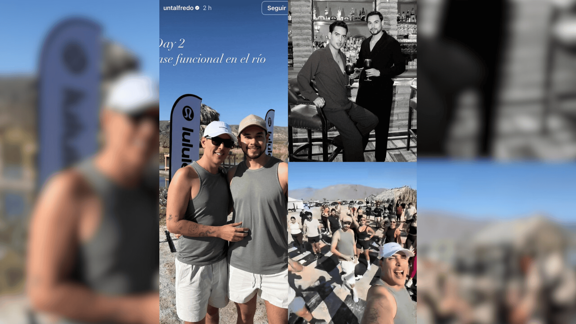 Influencers llegan a Cuatro Ci&eacute;negas por la boda de "Un Tal Fredo"