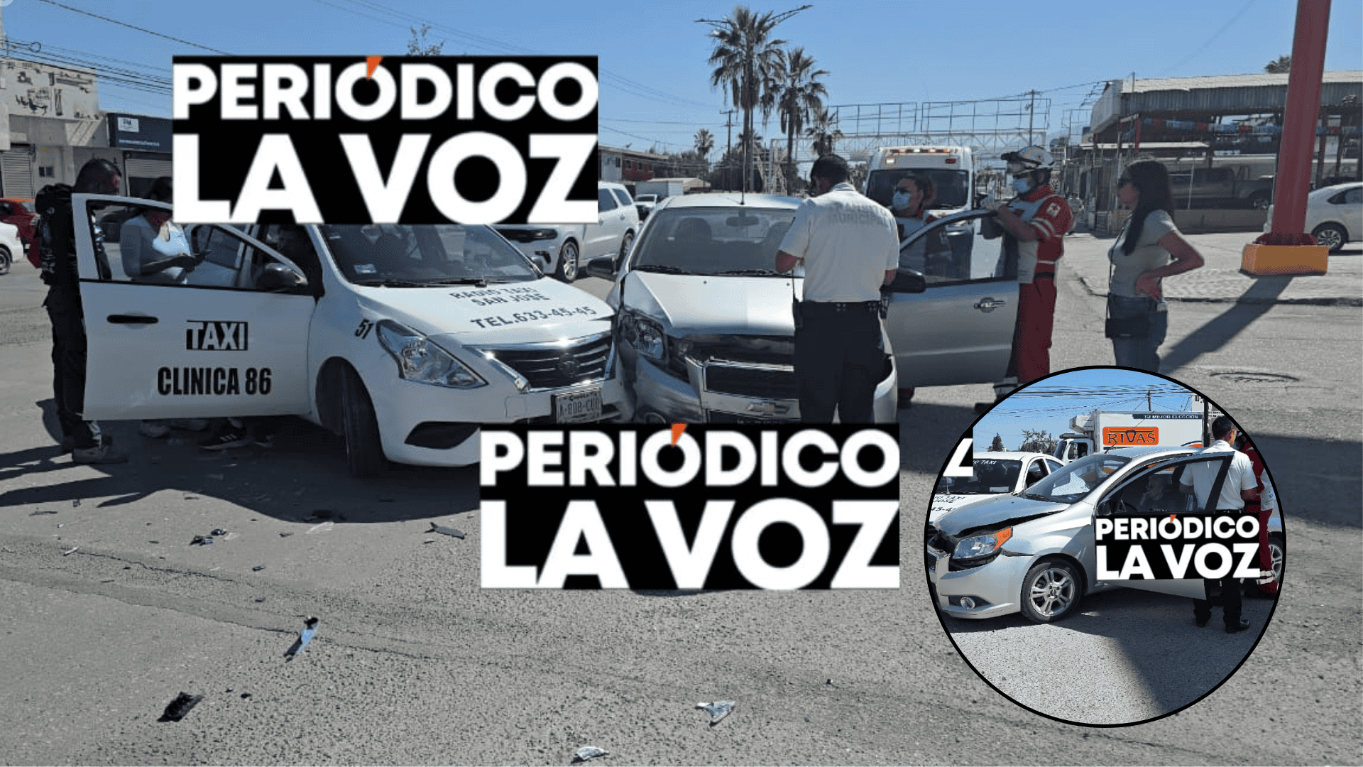 Se le atraviesa  abuelia a taxista en el Ju&aacute;rez