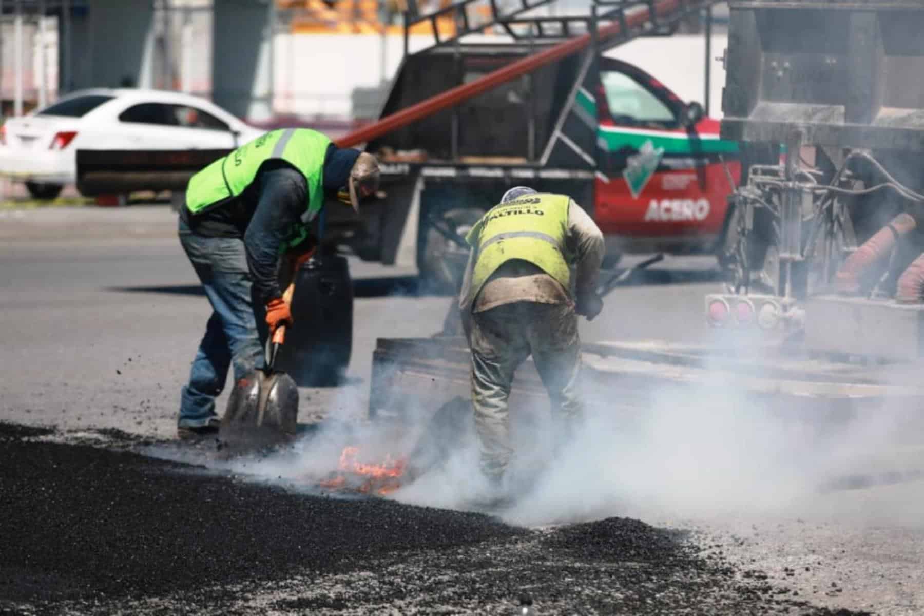 Rehabilitaci&oacute;n intensiva en calles y vialidades de Saltillo