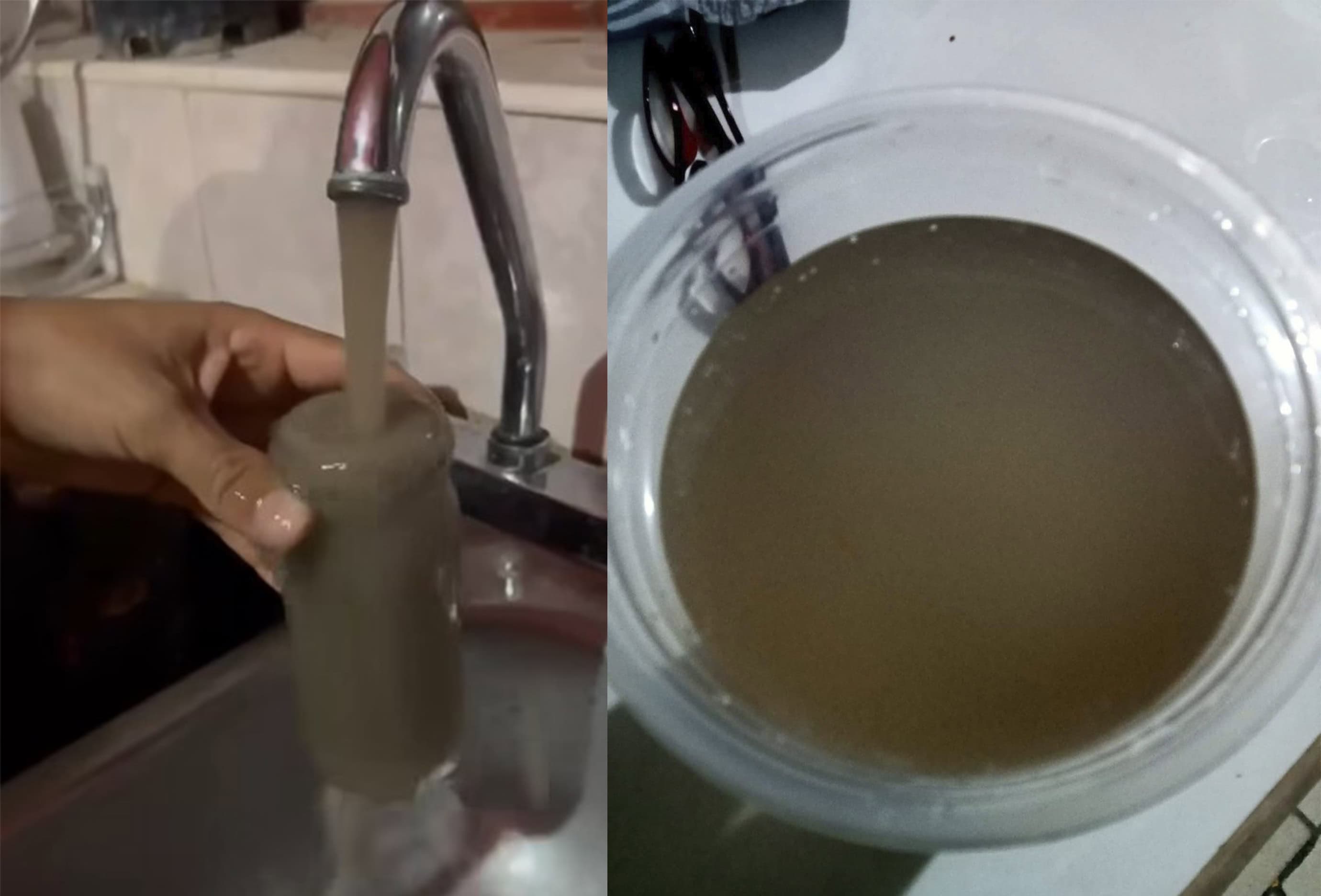 Persisten quejas por "agua chocolate" en Allende