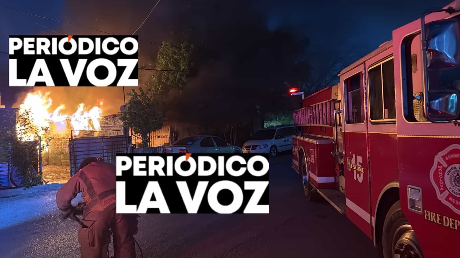 Tragedia en Monclova: incendio cobra vidas de familia en Independencia