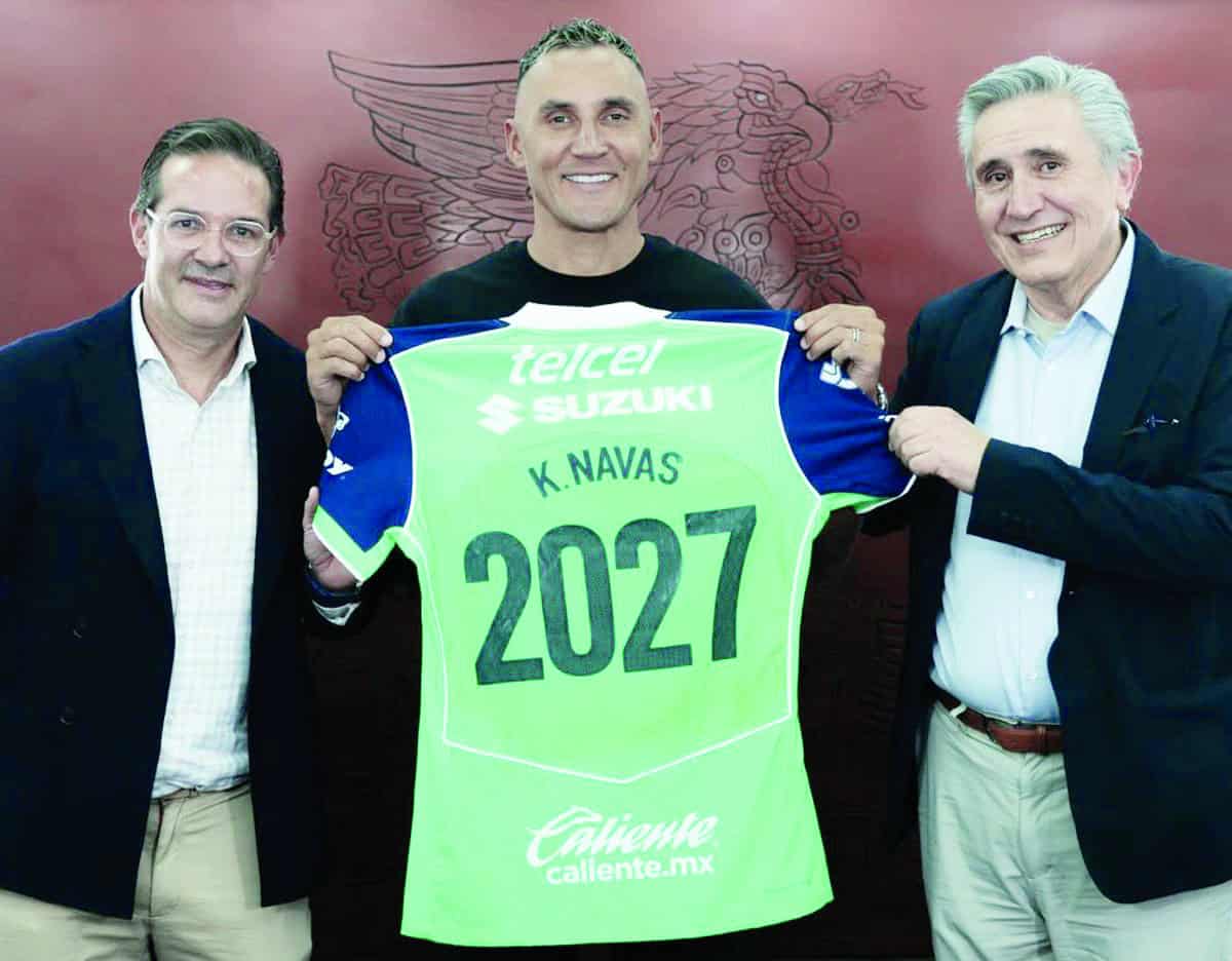 Pumas asegura la continuidad de Keylor Navas en el club