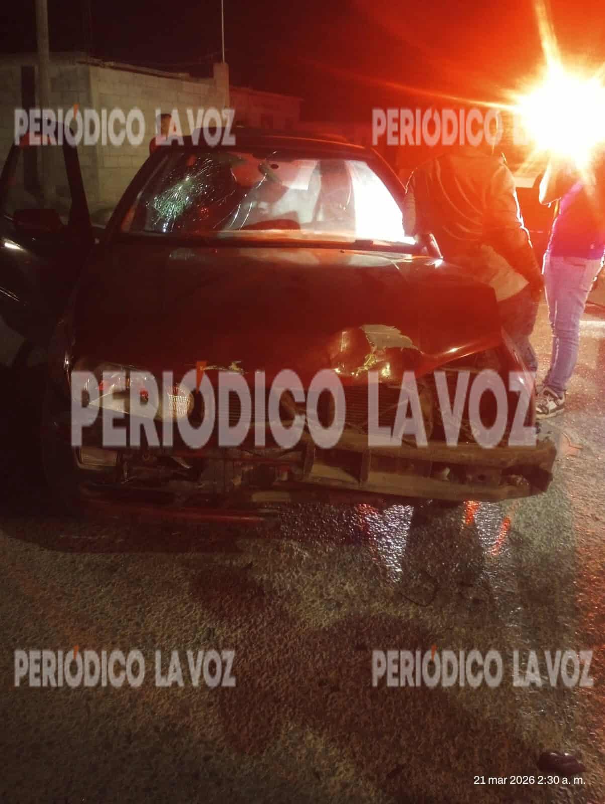 Accidente en Monclova: Choque entre camioneta y Jetta deja herido