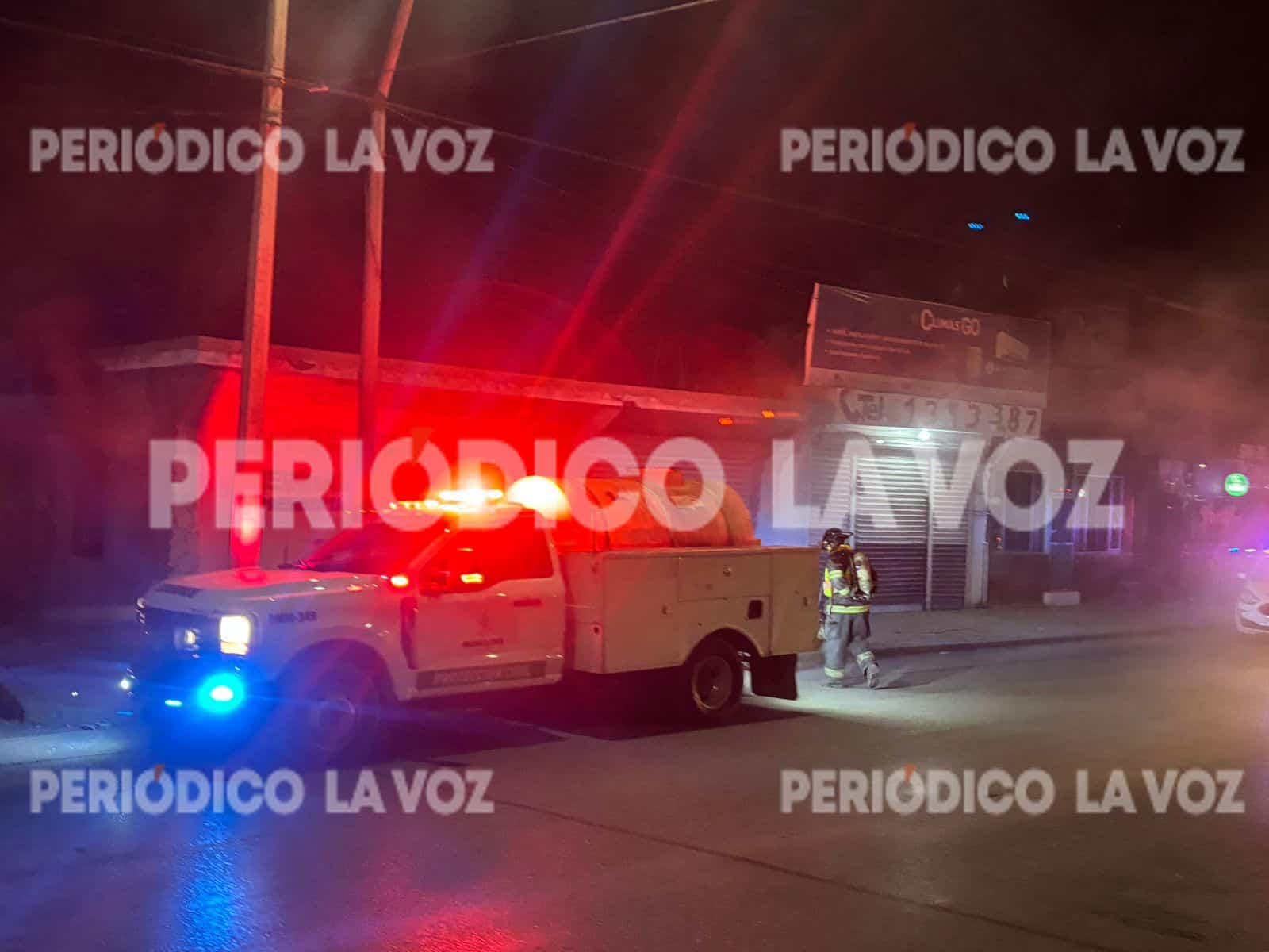 Monclova: incendio en local abandonado genera alarma entre vecinos