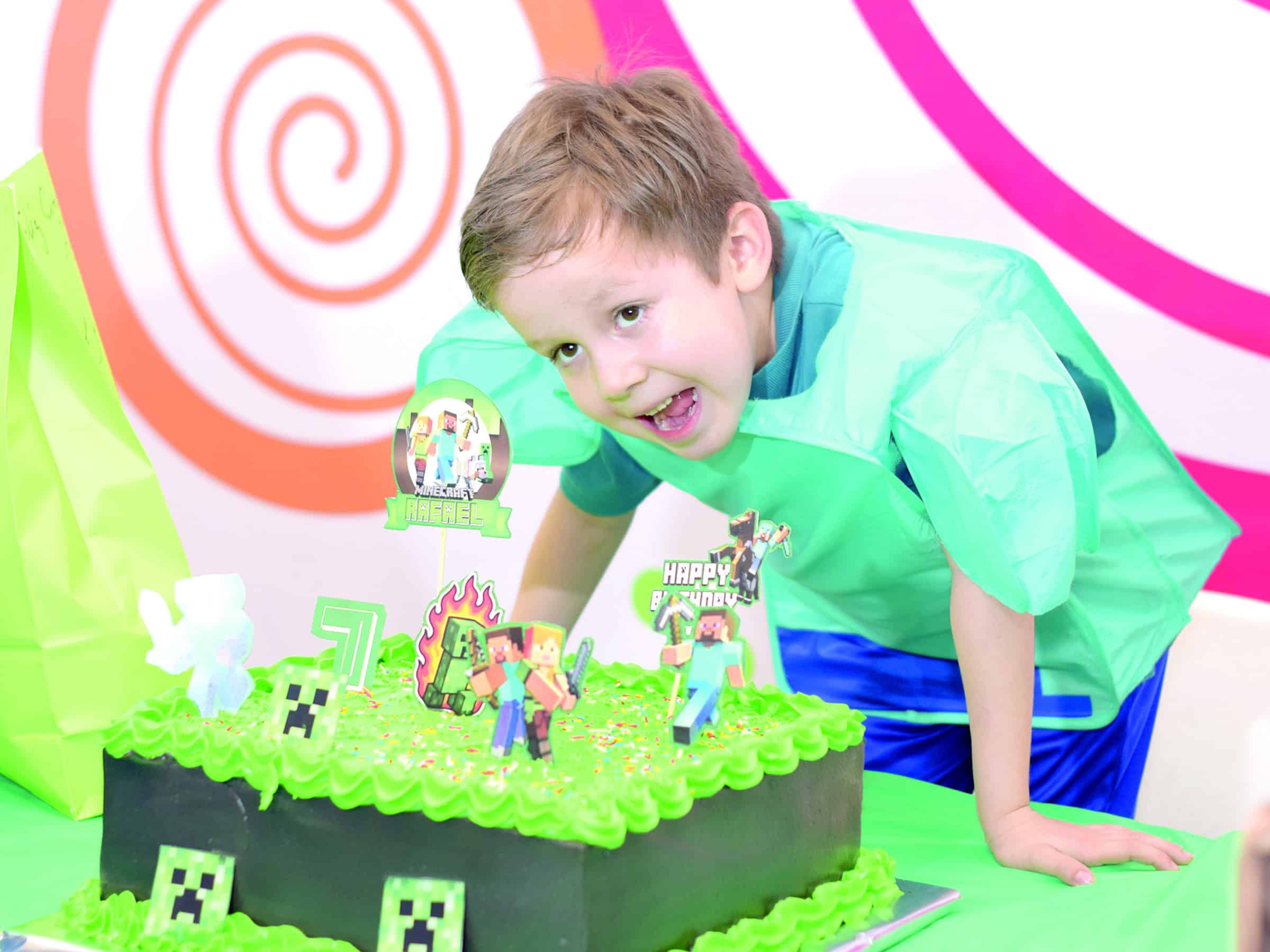 Fiesta de cumplea&ntilde;os de Rafael Mart&iacute;nez con tem&aacute;tica Roblox