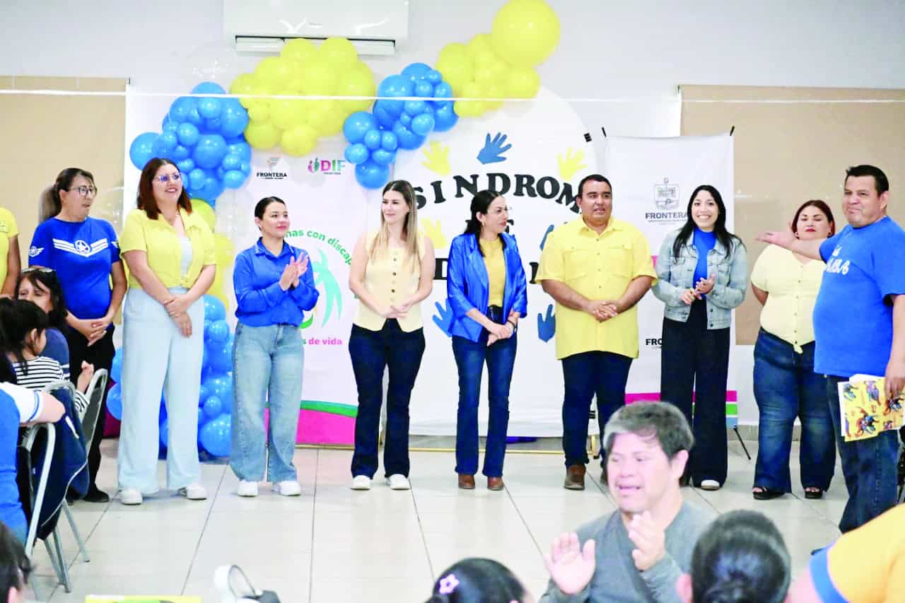Sari P&eacute;rez Cant&uacute; impulsa jornada de inclusi&oacute;n en Frontera por el S&iacute;ndrome de Down