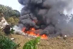 Tragedia en el aire: el vuelo militar que terminó en segundos