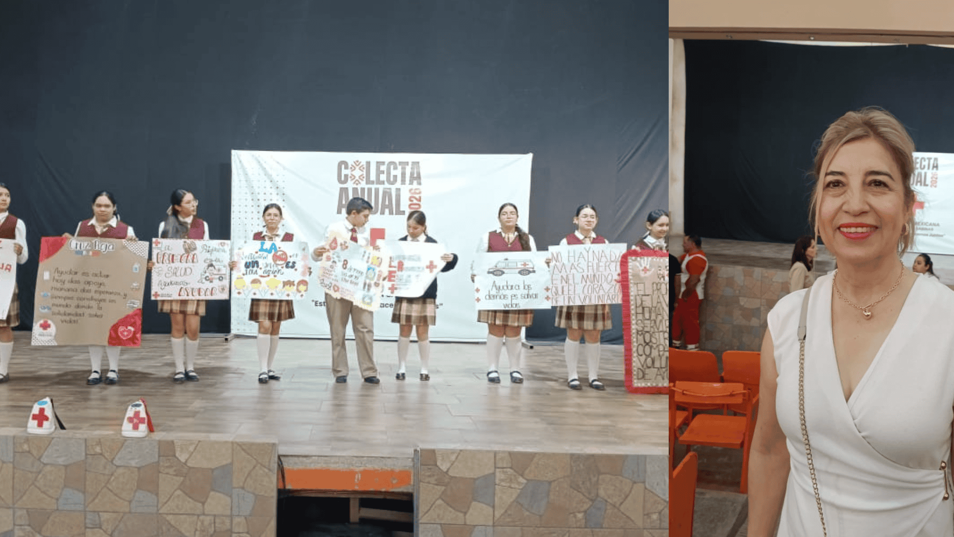 Cruz Roja Inicia Colecta Escolar en Sabinas