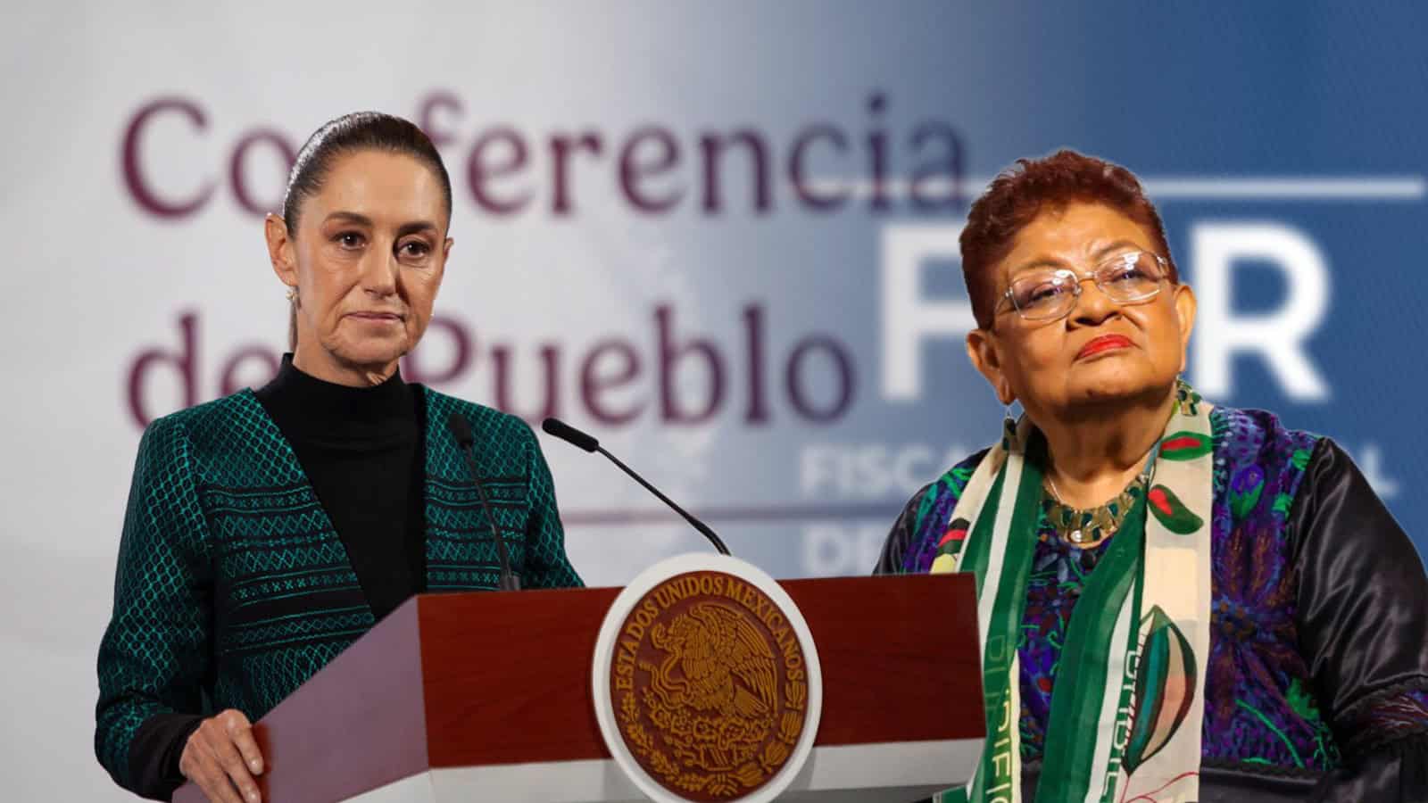 Claudia Sheinbaum pide no cuestionar a la fiscal Godoy en conferencia