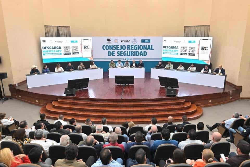 Consejo de Seguridad Regional en Coahuila presenta aplicaci&oacute;n de emergencias