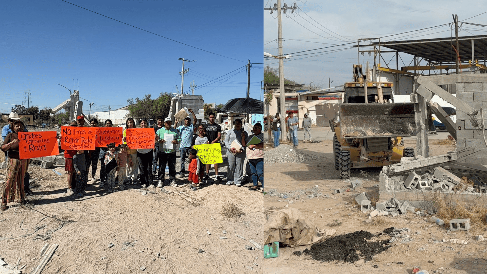 Confirman irregularidades en terrenos de la colonia Occidental; familias temen perder su patrimonio