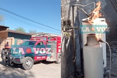 En Villa de Palaú  Flamazo por fuga de gas deja un lesionado en el barrio La Rampa