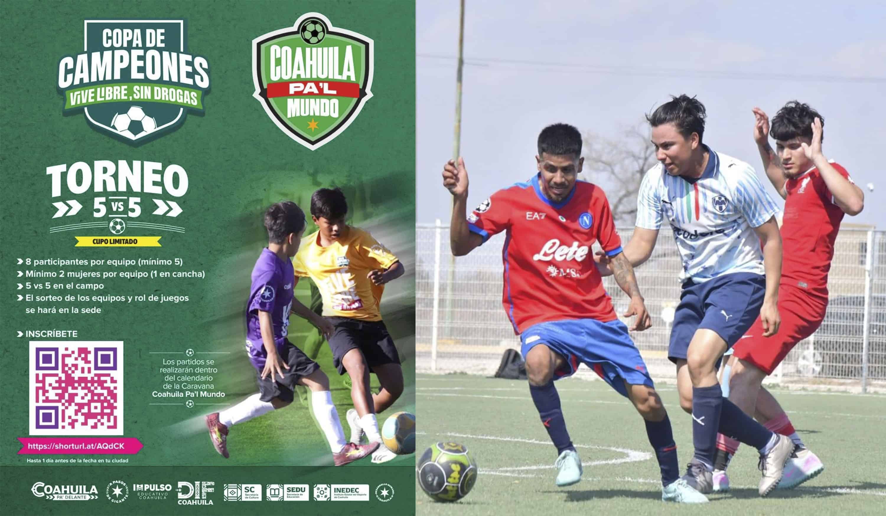 Invitan a Copa de Campeones 5 vs 5 en Nava